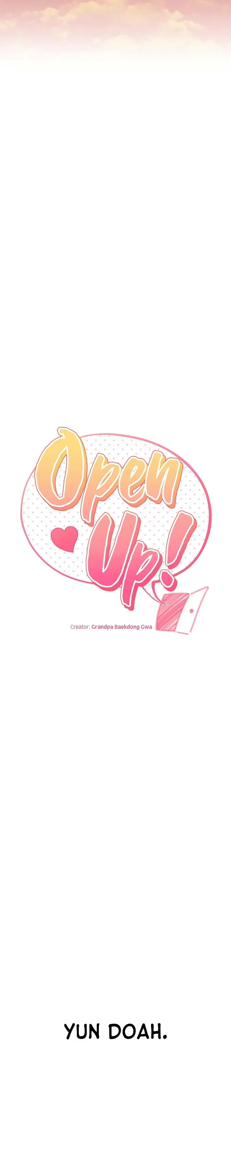 Open Up! Chapter 7 page 21 - 