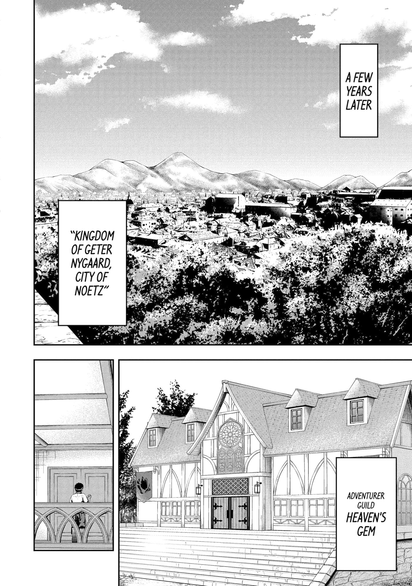 Ore wa Boukensha Guild no Akutoku Guild Master: Jinzai o Tekizaitekisho ni Tsuihou Shitara, Nazeka Mechakucha Kansha Saremashita Chapter 0.1 page 6 - 