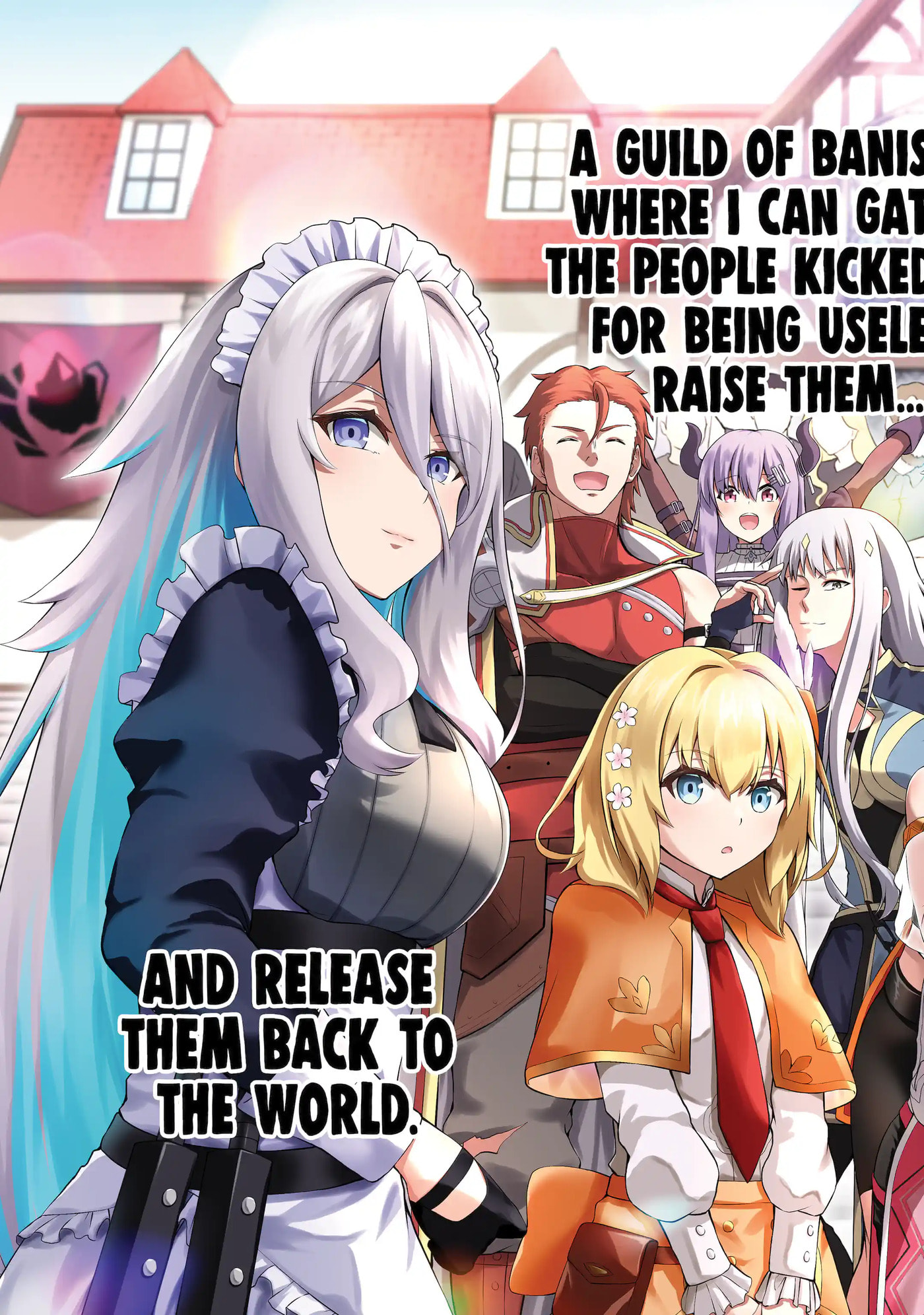 Ore wa Boukensha Guild no Akutoku Guild Master: Jinzai o Tekizaitekisho ni Tsuihou Shitara, Nazeka Mechakucha Kansha Saremashita Chapter 0.2 page 11 - 