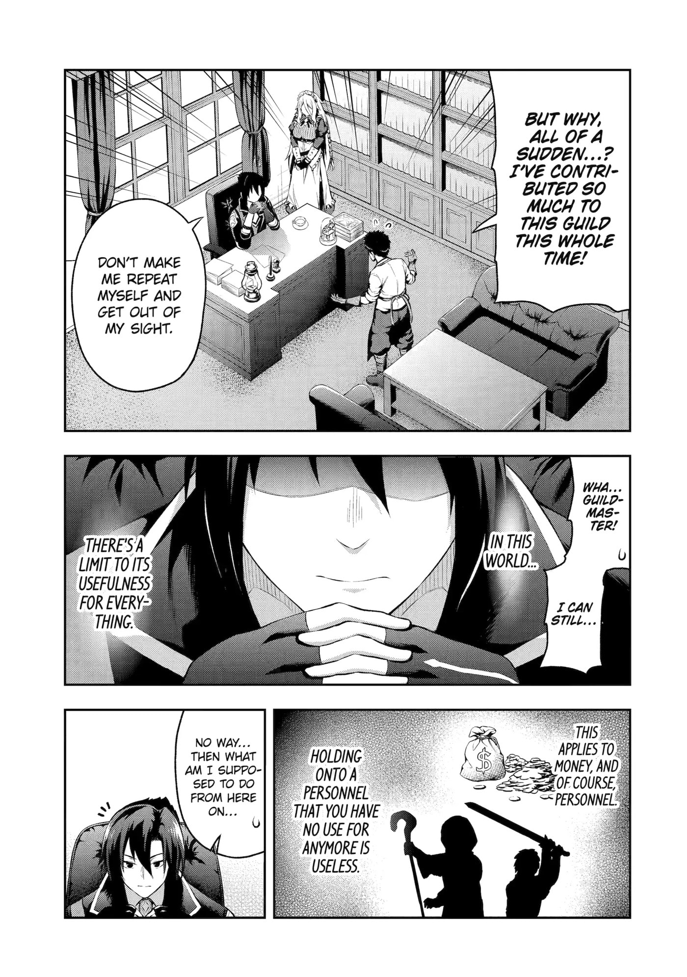 Ore wa Boukensha Guild no Akutoku Guild Master: Jinzai o Tekizaitekisho ni Tsuihou Shitara, Nazeka Mechakucha Kansha Saremashita Chapter 0 page 8 - 