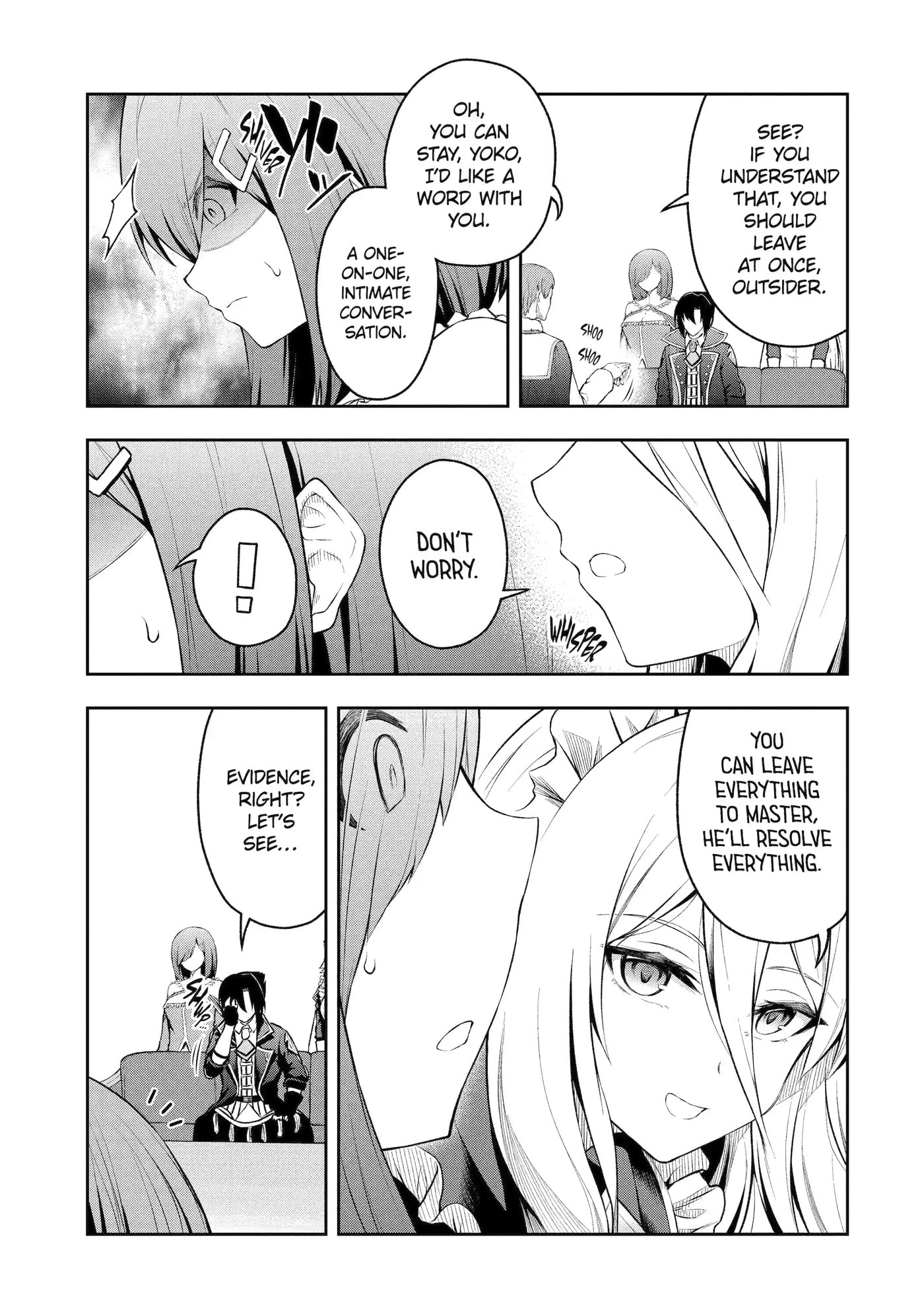 Ore wa Boukensha Guild no Akutoku Guild Master: Jinzai o Tekizaitekisho ni Tsuihou Shitara, Nazeka Mechakucha Kansha Saremashita Chapter 1.3 page 12 - 