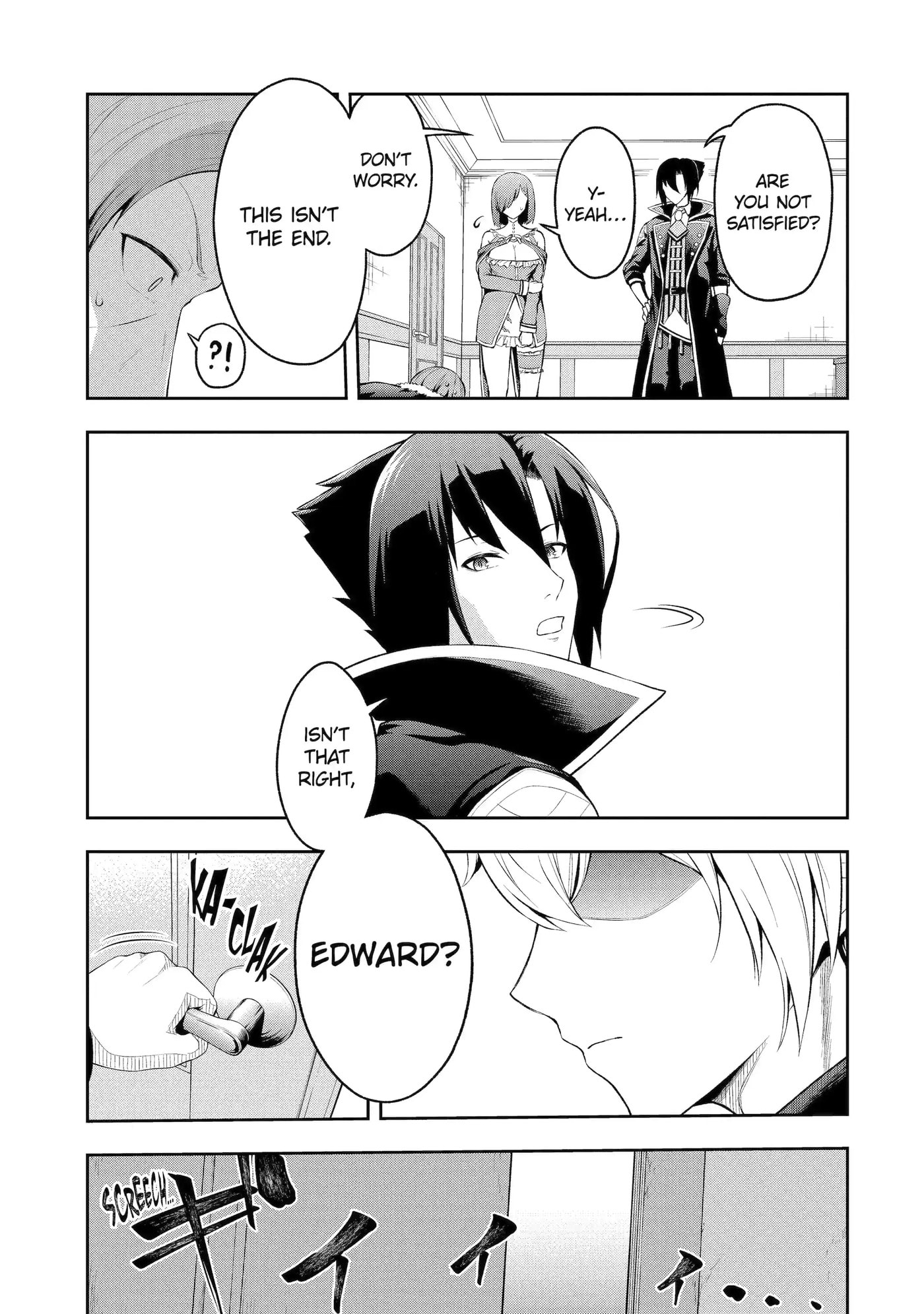 Ore wa Boukensha Guild no Akutoku Guild Master: Jinzai o Tekizaitekisho ni Tsuihou Shitara, Nazeka Mechakucha Kansha Saremashita Chapter 1.5 page 1 - 