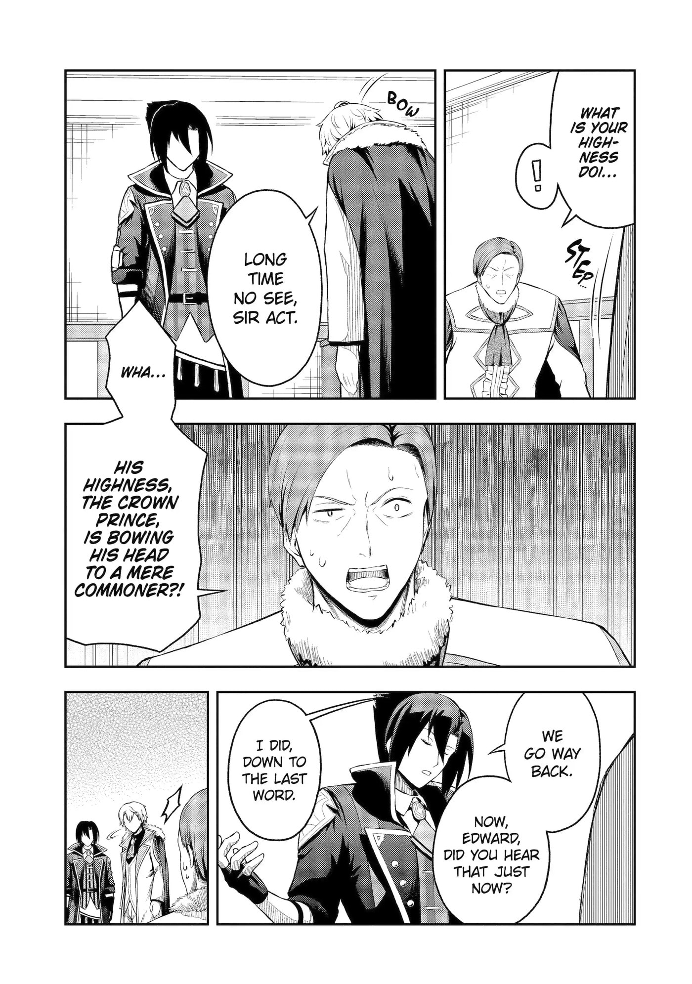 Ore wa Boukensha Guild no Akutoku Guild Master: Jinzai o Tekizaitekisho ni Tsuihou Shitara, Nazeka Mechakucha Kansha Saremashita Chapter 1.5 page 3 - 