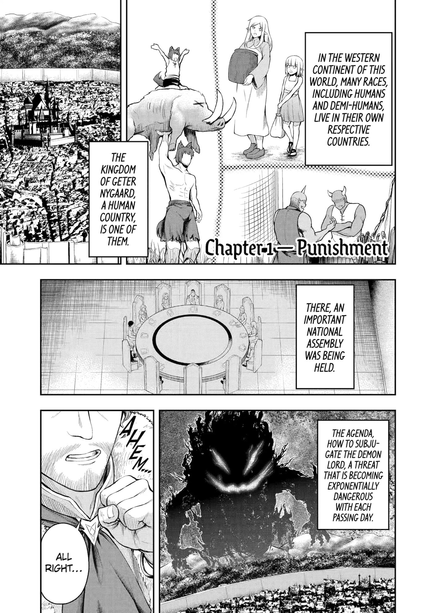 Ore wa Boukensha Guild no Akutoku Guild Master: Jinzai o Tekizaitekisho ni Tsuihou Shitara, Nazeka Mechakucha Kansha Saremashita Chapter 1 page 1 - 