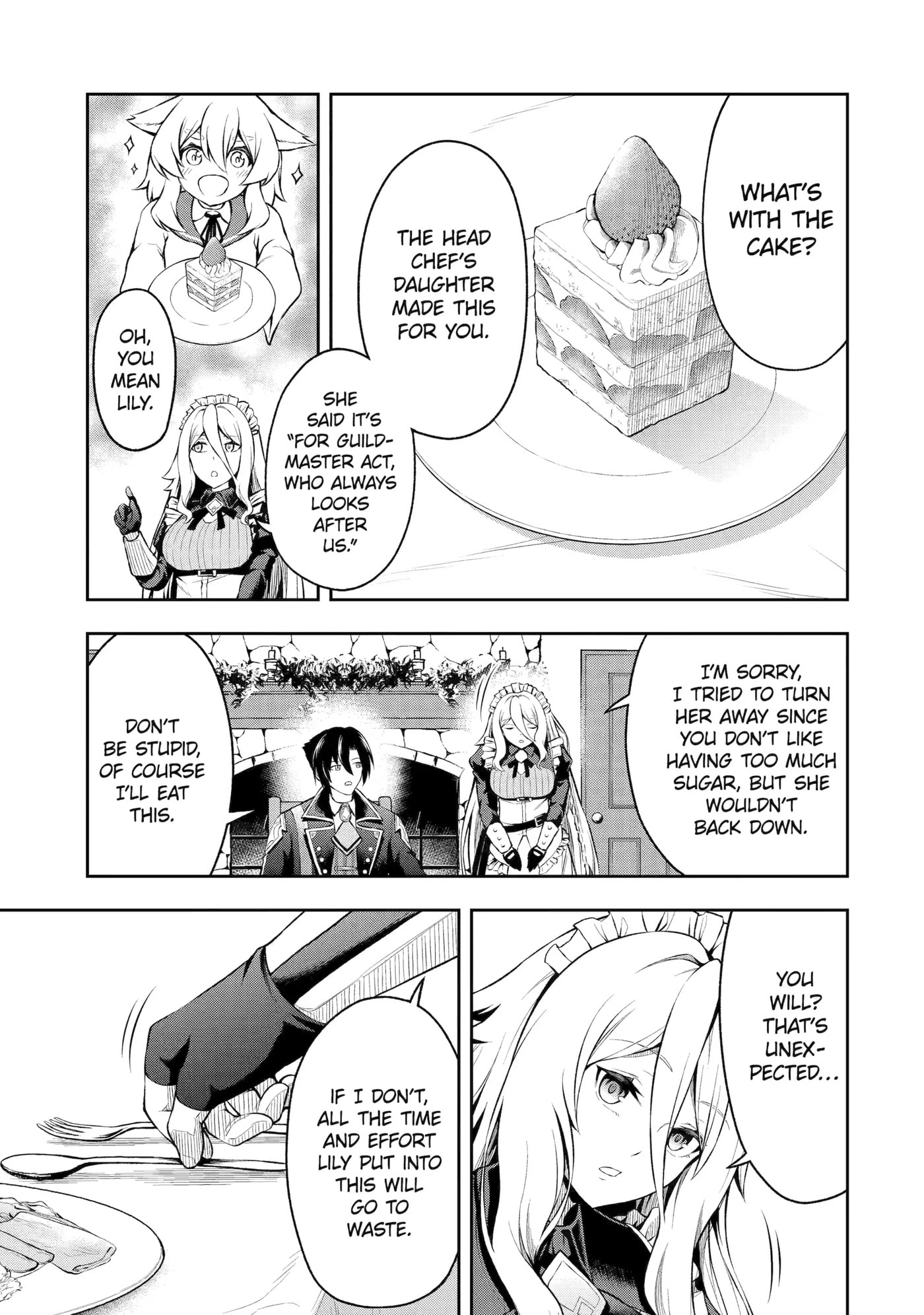 Ore wa Boukensha Guild no Akutoku Guild Master: Jinzai o Tekizaitekisho ni Tsuihou Shitara, Nazeka Mechakucha Kansha Saremashita Chapter 1 page 15 - 