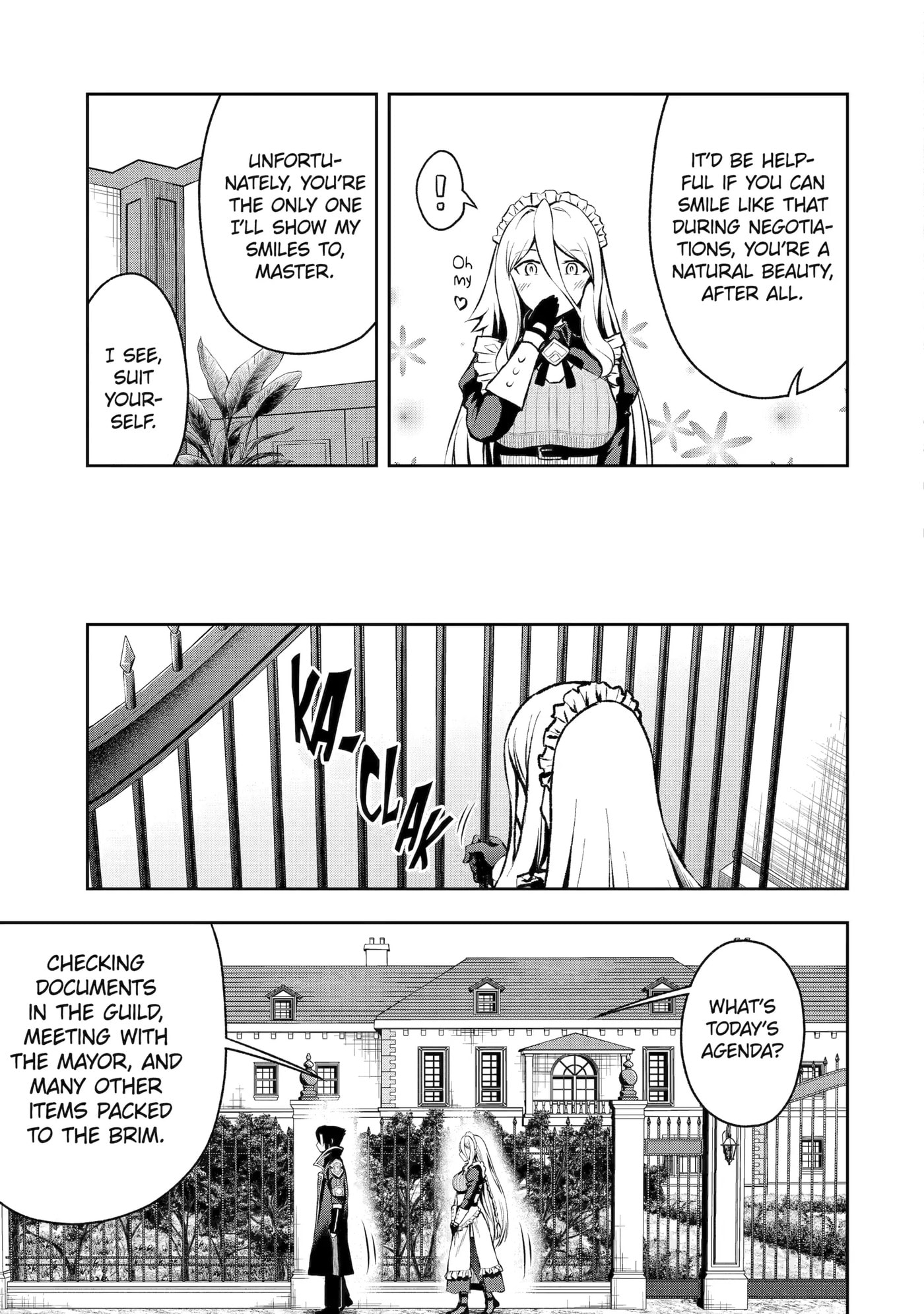 Ore wa Boukensha Guild no Akutoku Guild Master: Jinzai o Tekizaitekisho ni Tsuihou Shitara, Nazeka Mechakucha Kansha Saremashita Chapter 1 page 17 - 