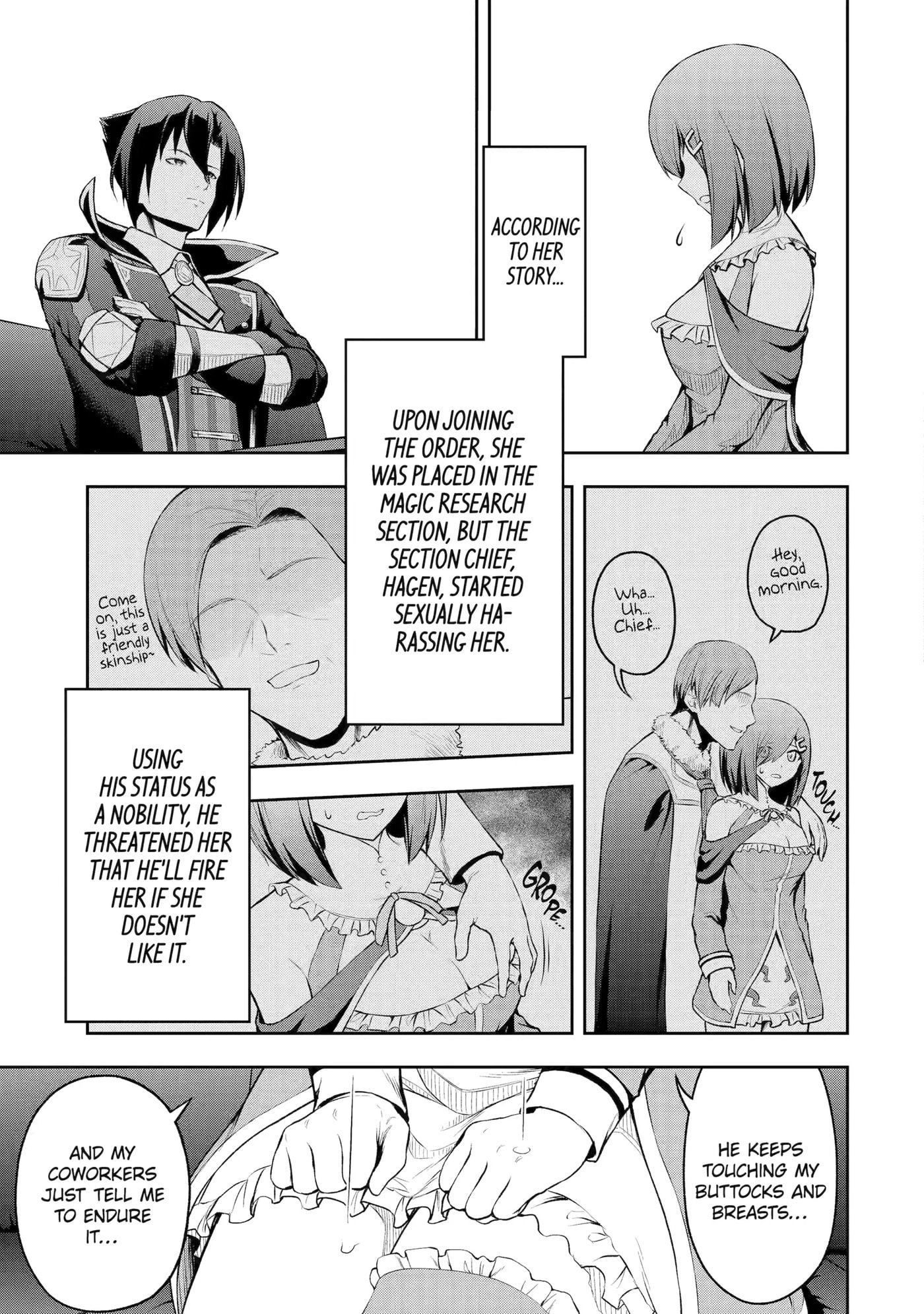 Ore wa Boukensha Guild no Akutoku Guild Master: Jinzai o Tekizaitekisho ni Tsuihou Shitara, Nazeka Mechakucha Kansha Saremashita Chapter 1 page 23 - 