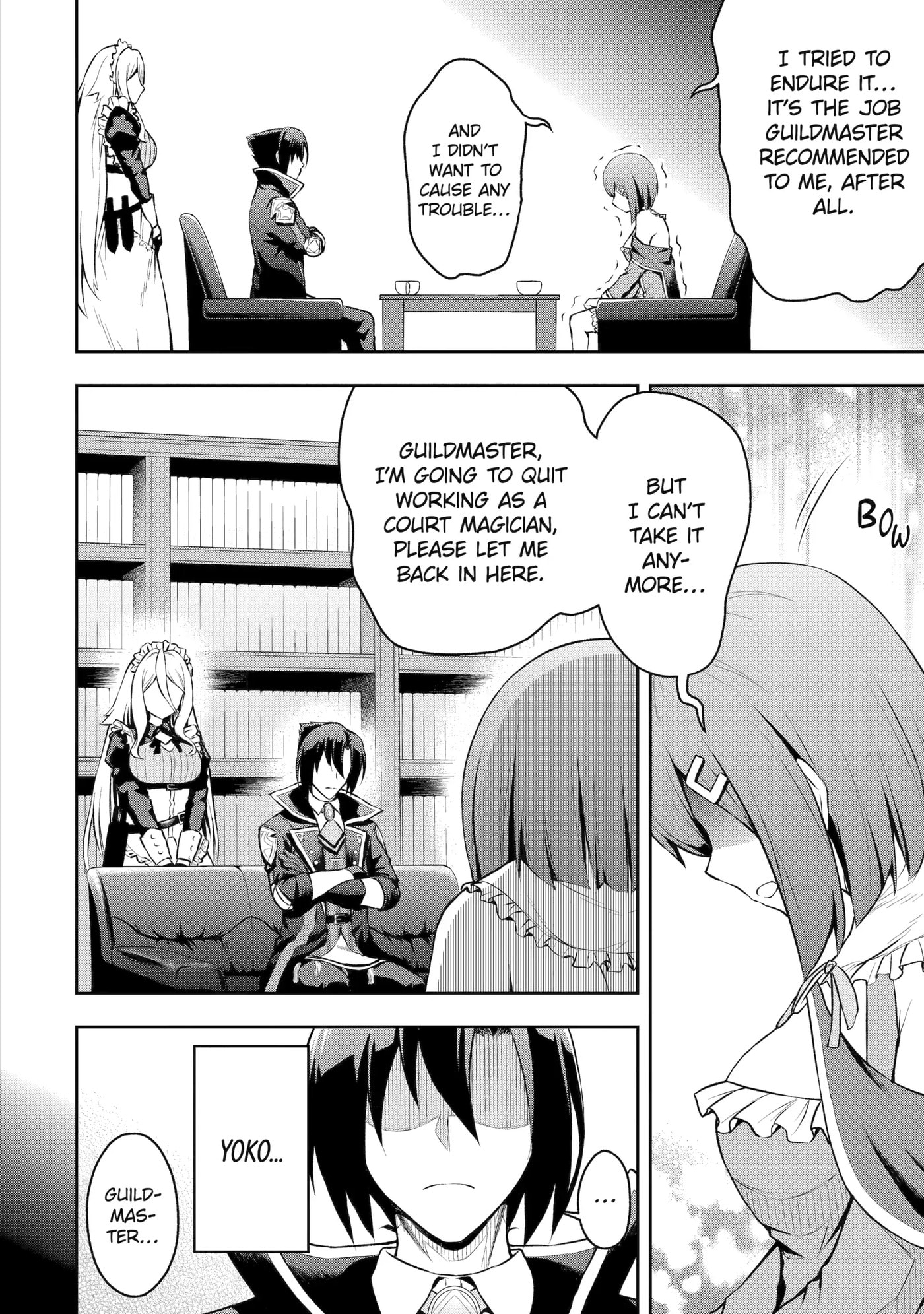 Ore wa Boukensha Guild no Akutoku Guild Master: Jinzai o Tekizaitekisho ni Tsuihou Shitara, Nazeka Mechakucha Kansha Saremashita Chapter 1 page 24 - 