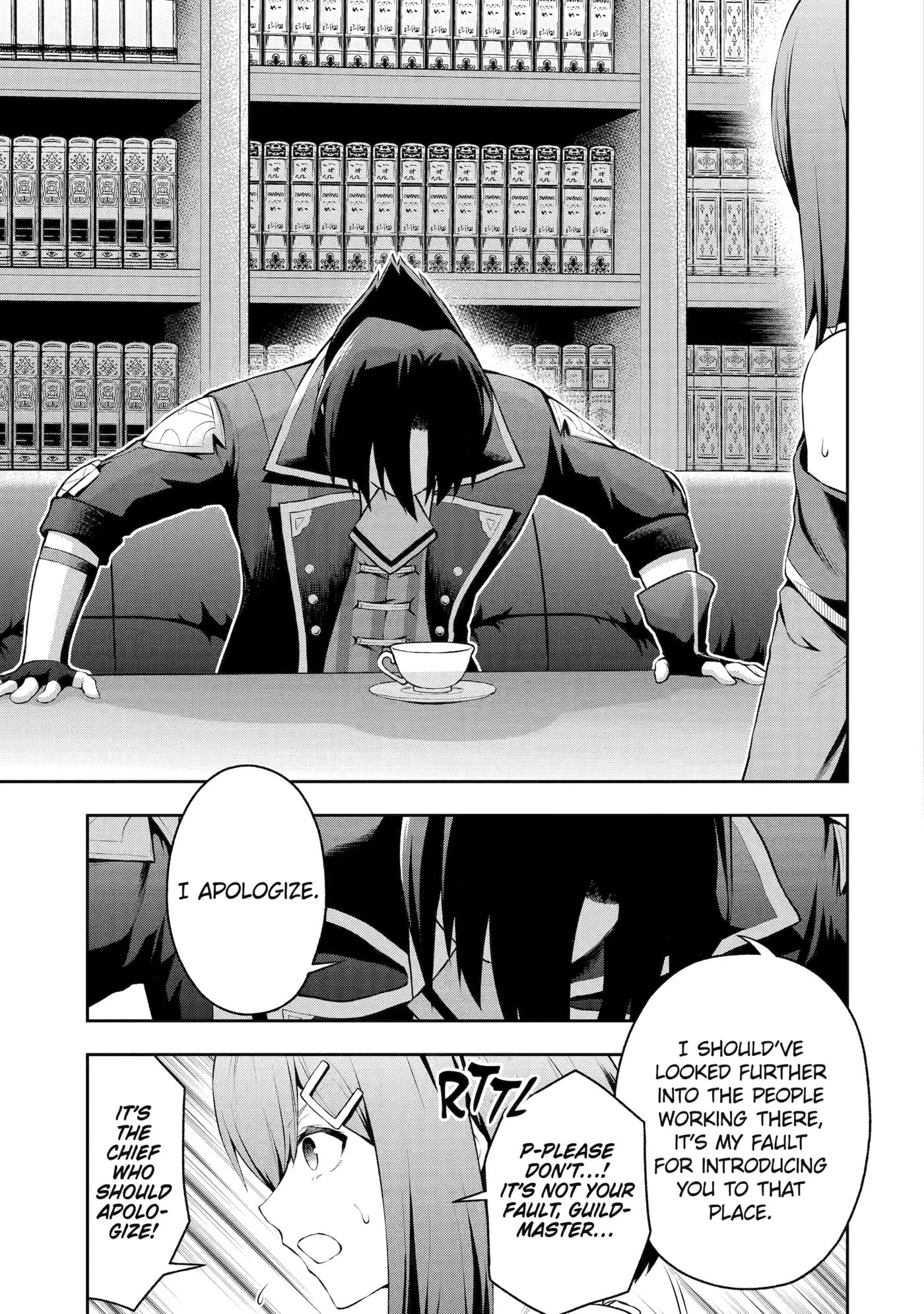 Ore wa Boukensha Guild no Akutoku Guild Master: Jinzai o Tekizaitekisho ni Tsuihou Shitara, Nazeka Mechakucha Kansha Saremashita Chapter 1 page 27 - 