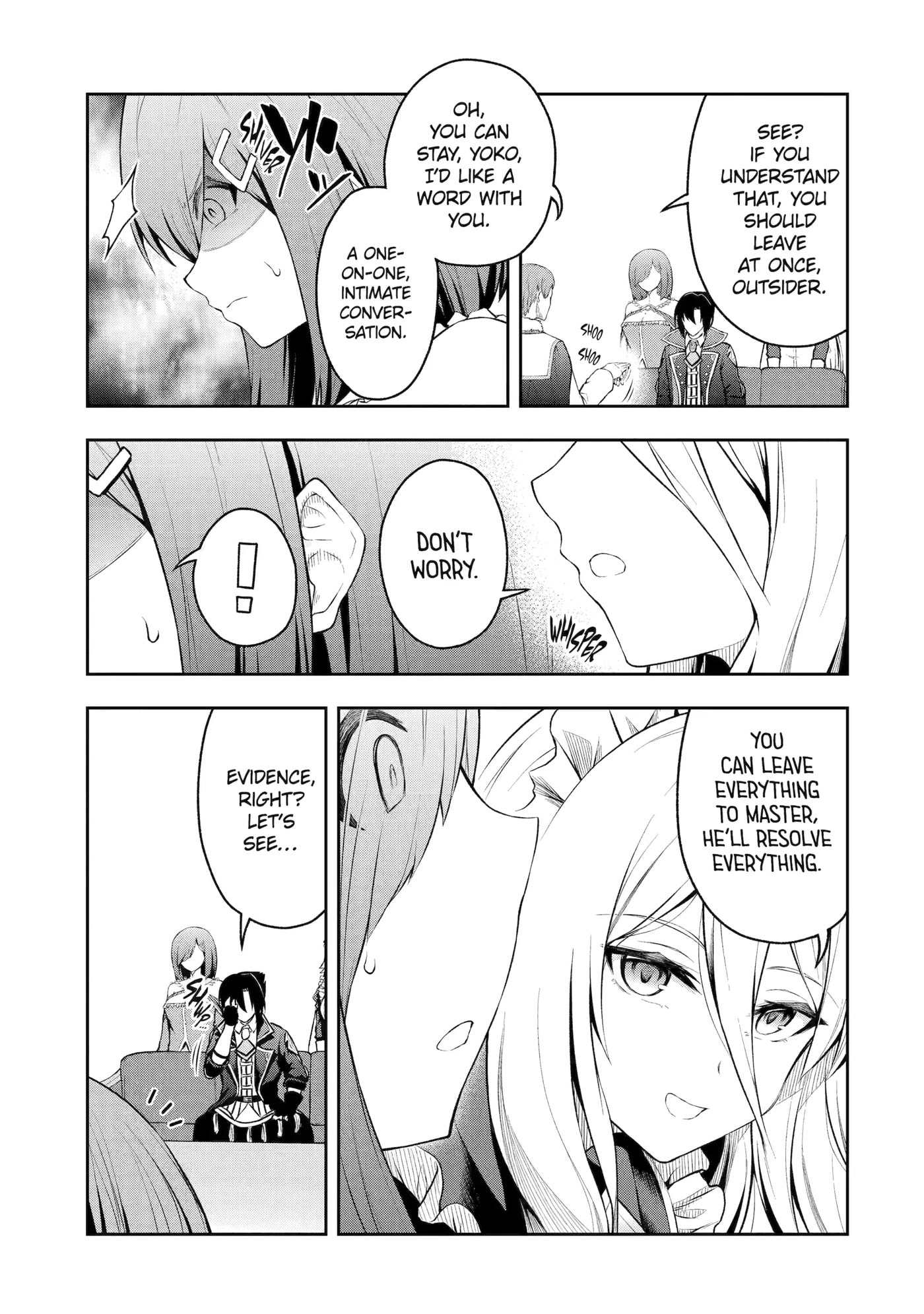 Ore wa Boukensha Guild no Akutoku Guild Master: Jinzai o Tekizaitekisho ni Tsuihou Shitara, Nazeka Mechakucha Kansha Saremashita Chapter 1 page 35 - 