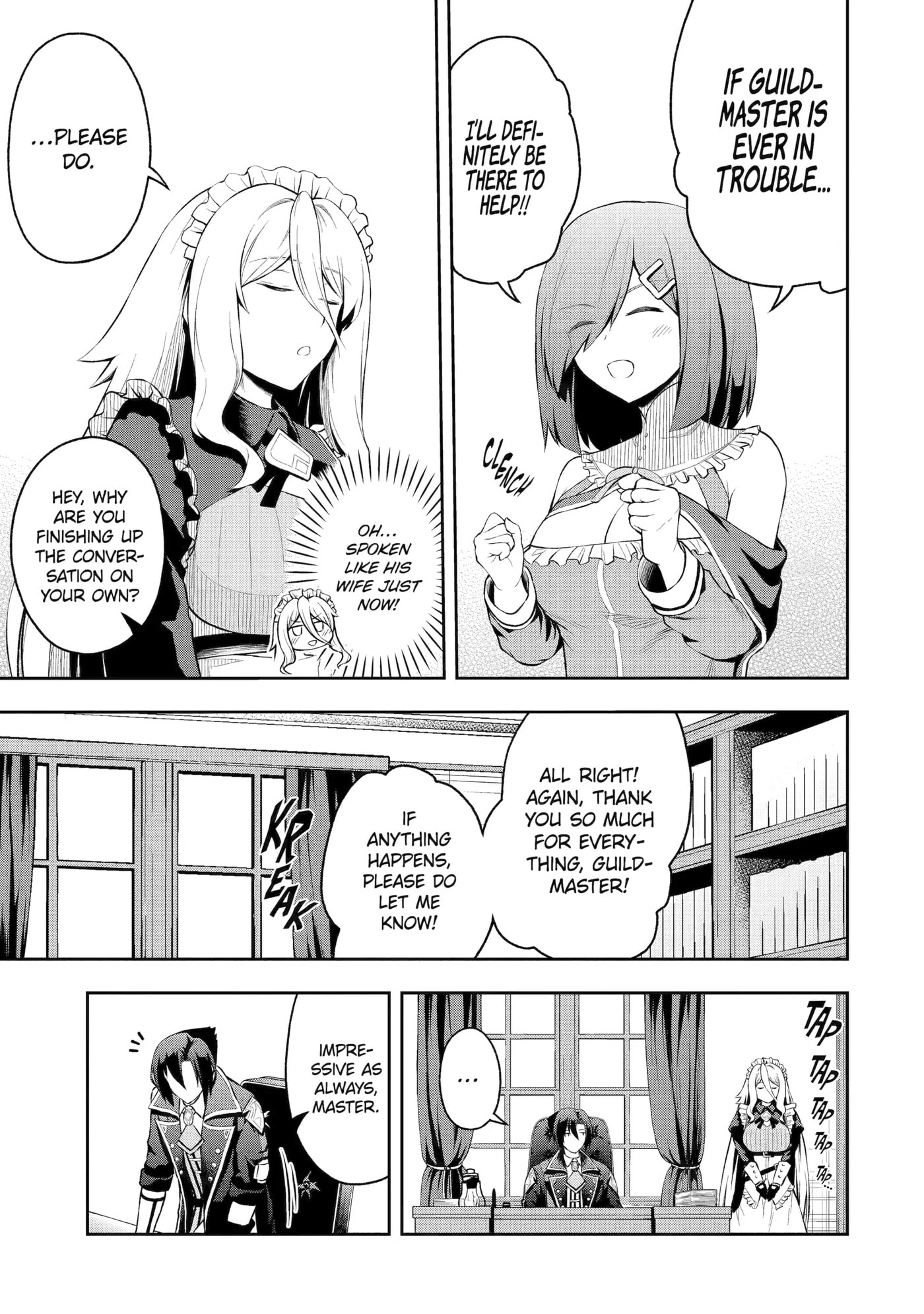Ore wa Boukensha Guild no Akutoku Guild Master: Jinzai o Tekizaitekisho ni Tsuihou Shitara, Nazeka Mechakucha Kansha Saremashita Chapter 1 page 55 - 