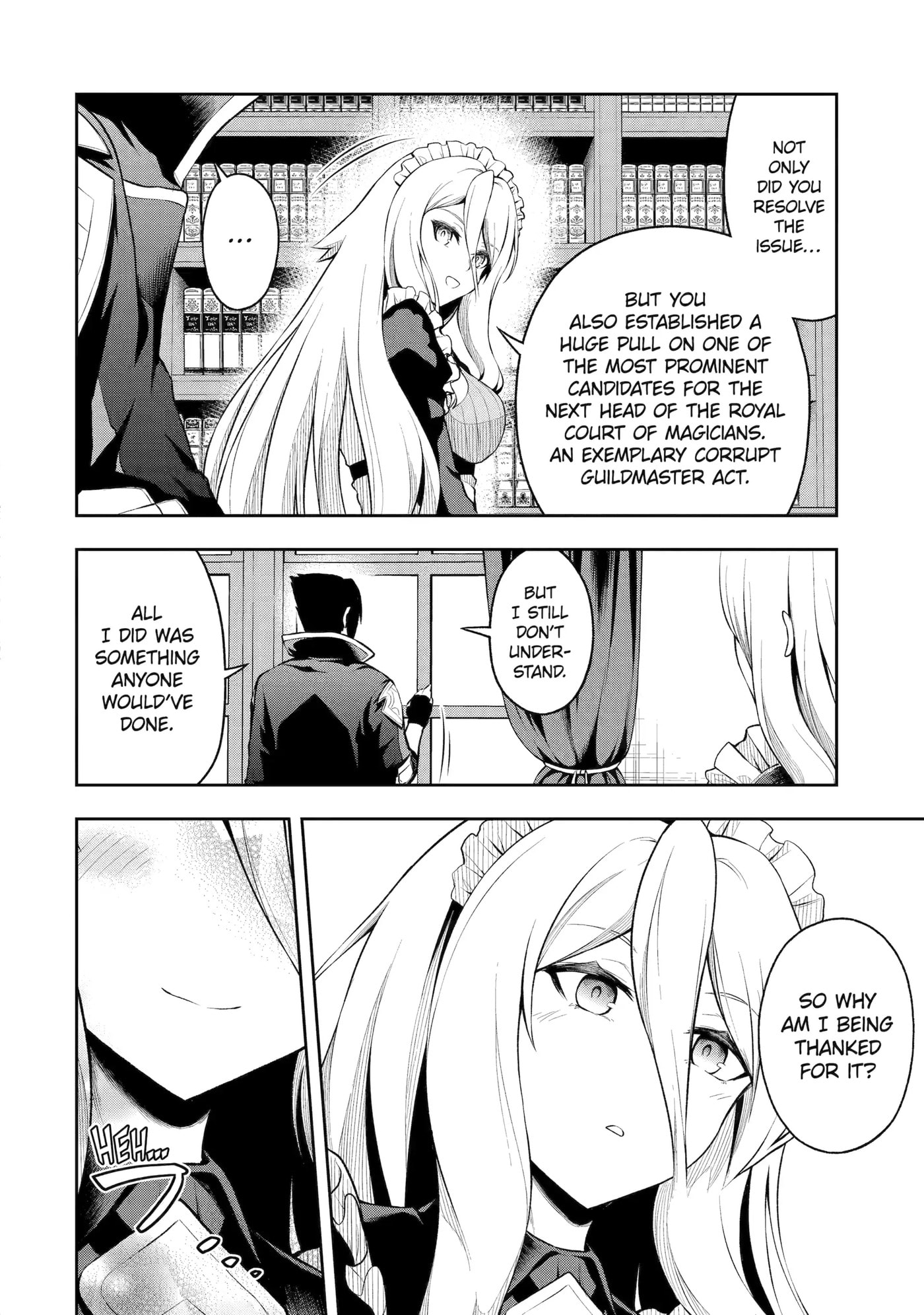 Ore wa Boukensha Guild no Akutoku Guild Master: Jinzai o Tekizaitekisho ni Tsuihou Shitara, Nazeka Mechakucha Kansha Saremashita Chapter 1 page 56 - 