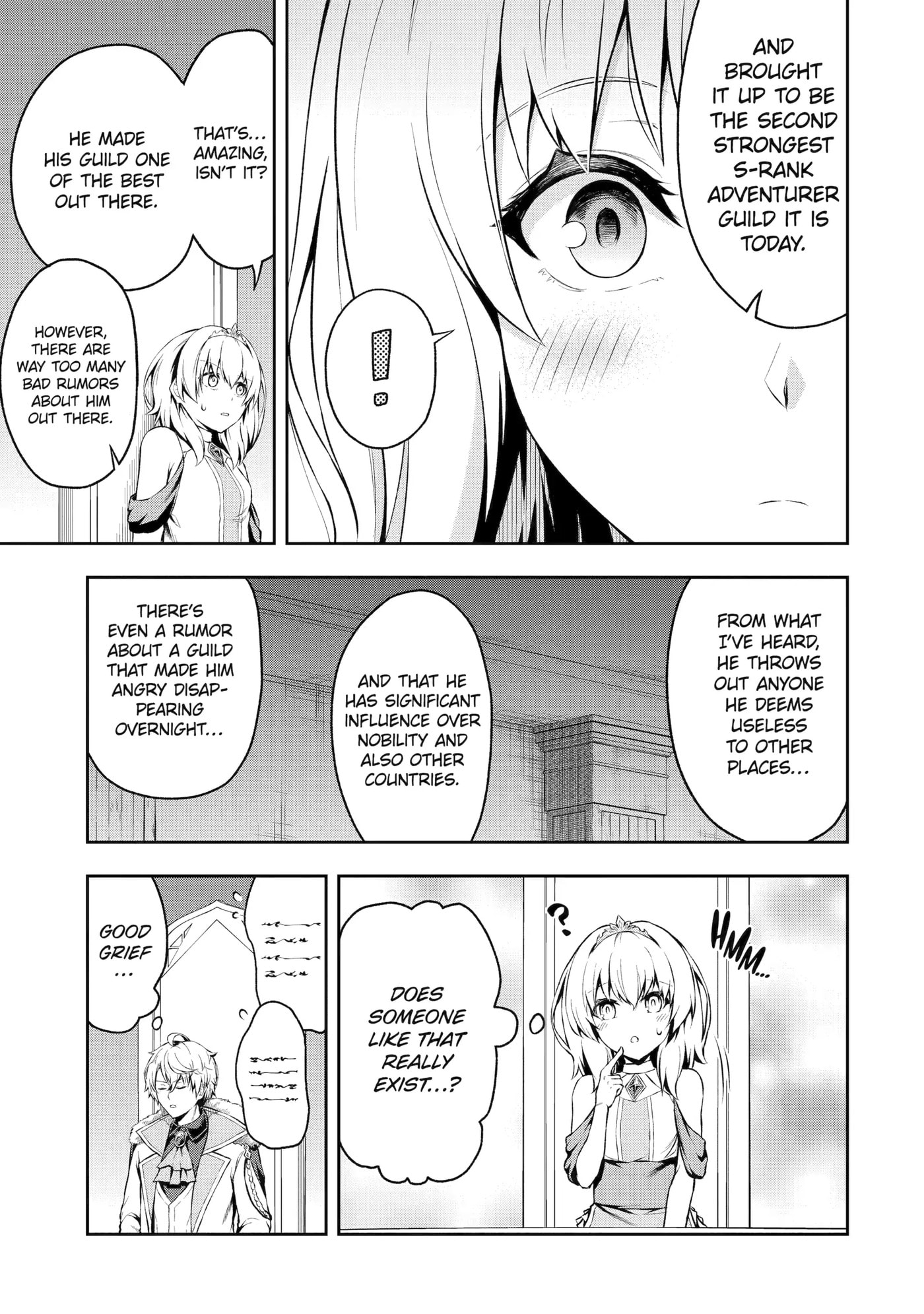 Ore wa Boukensha Guild no Akutoku Guild Master: Jinzai o Tekizaitekisho ni Tsuihou Shitara, Nazeka Mechakucha Kansha Saremashita Chapter 1 page 7 - 