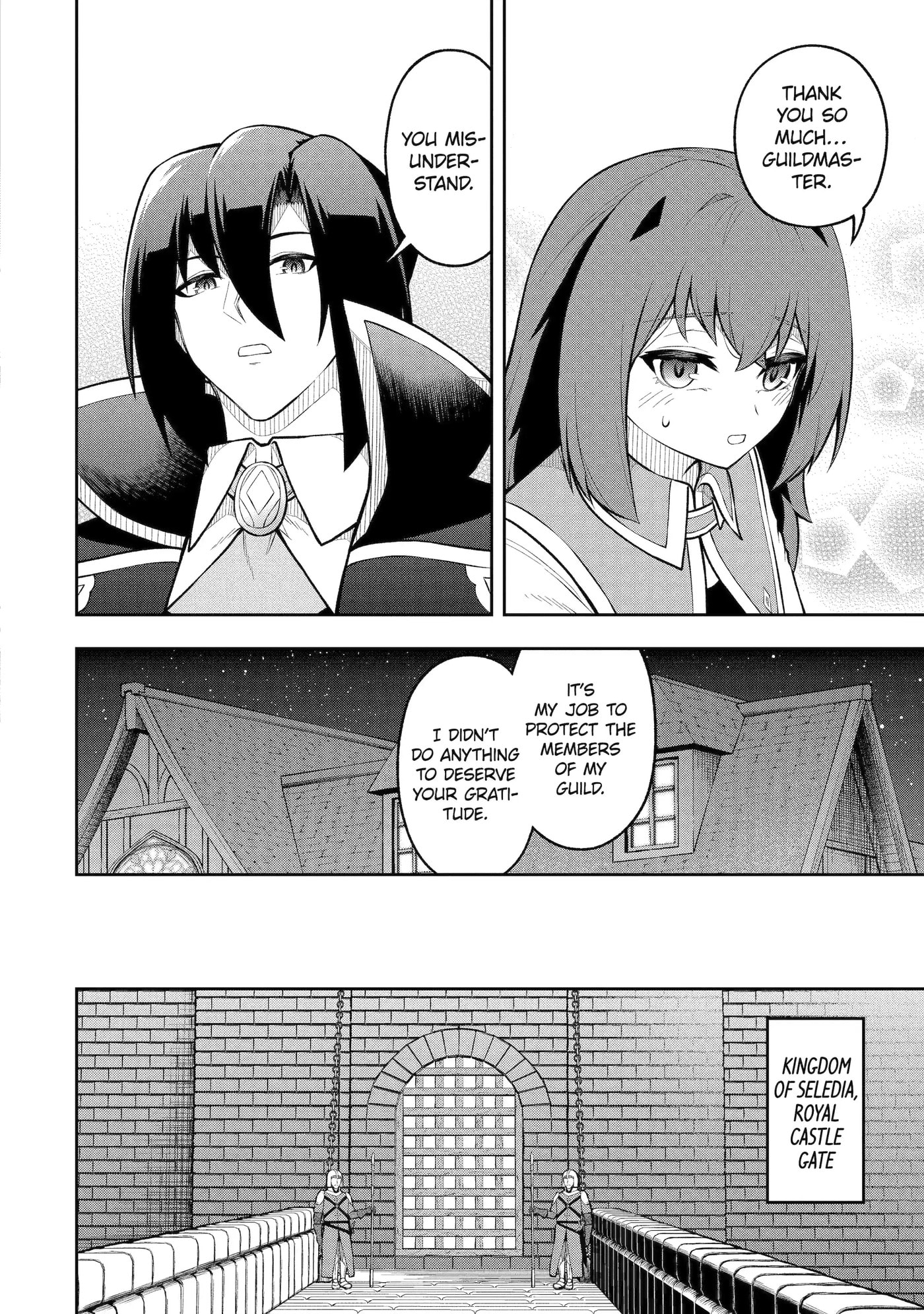 Ore wa Boukensha Guild no Akutoku Guild Master: Jinzai o Tekizaitekisho ni Tsuihou Shitara, Nazeka Mechakucha Kansha Saremashita Chapter 10.2 page 9 - 