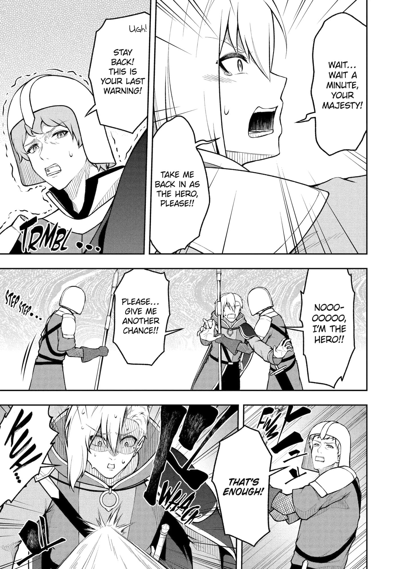 Ore wa Boukensha Guild no Akutoku Guild Master: Jinzai o Tekizaitekisho ni Tsuihou Shitara, Nazeka Mechakucha Kansha Saremashita Chapter 10.3 page 2 - 