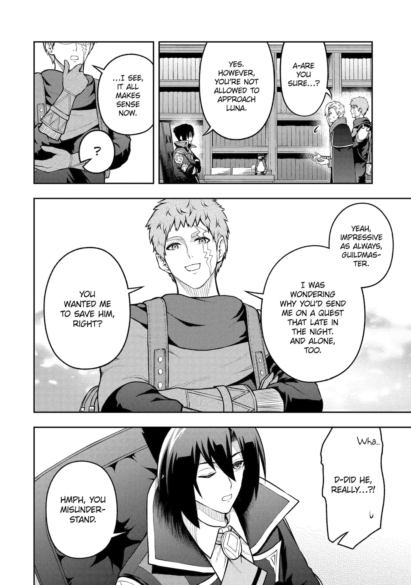 Ore wa Boukensha Guild no Akutoku Guild Master: Jinzai o Tekizaitekisho ni Tsuihou Shitara, Nazeka Mechakucha Kansha Saremashita Chapter 10.4 page 11 - 