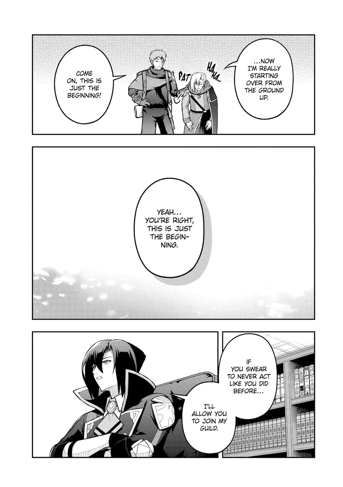 Ore wa Boukensha Guild no Akutoku Guild Master: Jinzai o Tekizaitekisho ni Tsuihou Shitara, Nazeka Mechakucha Kansha Saremashita Chapter 10.4 page 10 - 