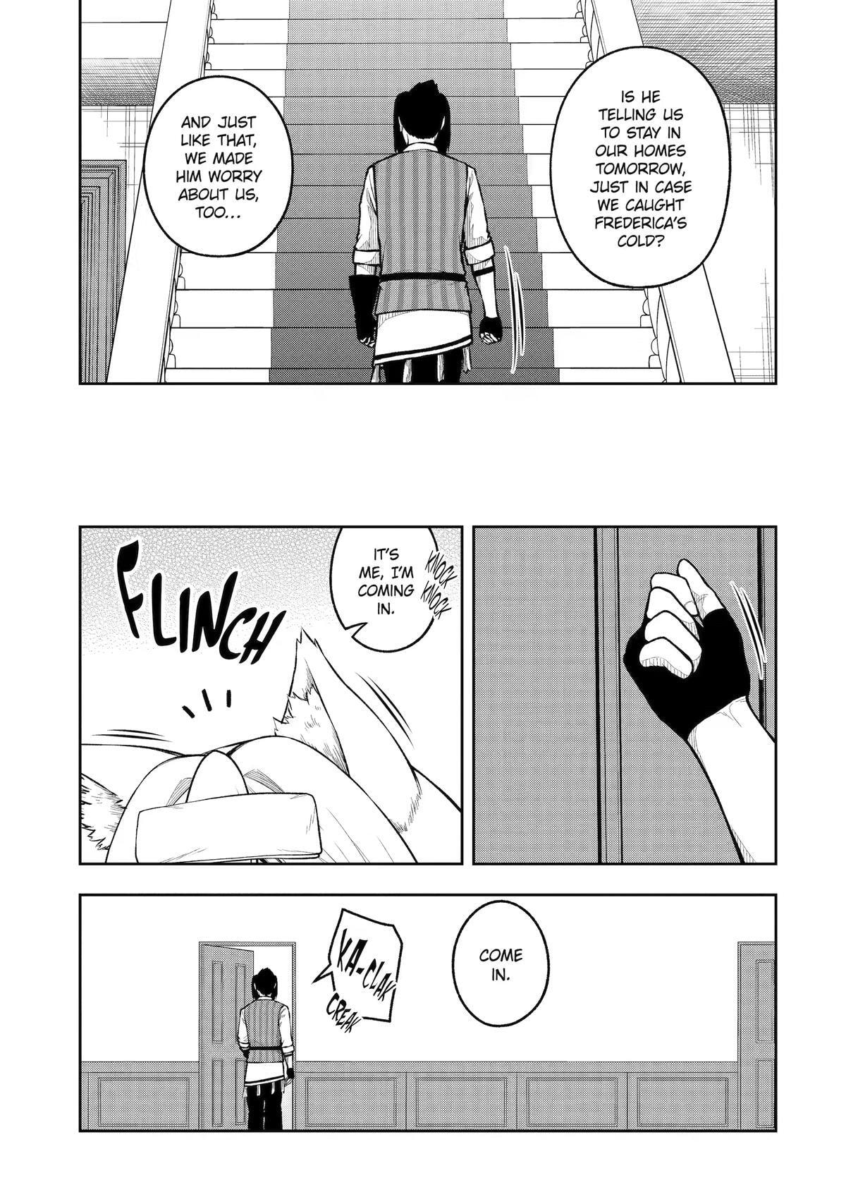Ore wa Boukensha Guild no Akutoku Guild Master: Jinzai o Tekizaitekisho ni Tsuihou Shitara, Nazeka Mechakucha Kansha Saremashita Chapter 10.5 page 13 - 