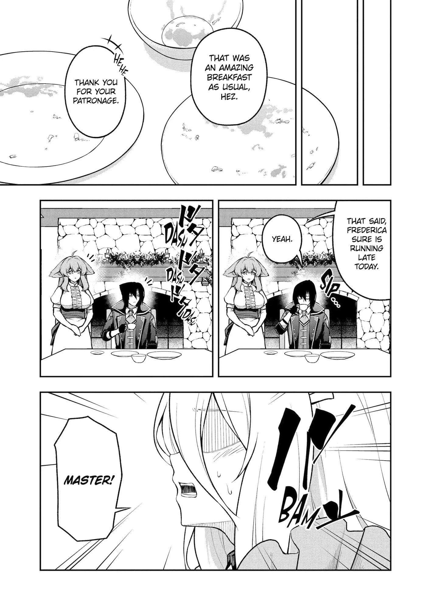 Ore wa Boukensha Guild no Akutoku Guild Master: Jinzai o Tekizaitekisho ni Tsuihou Shitara, Nazeka Mechakucha Kansha Saremashita Chapter 10.6 page 3 - 