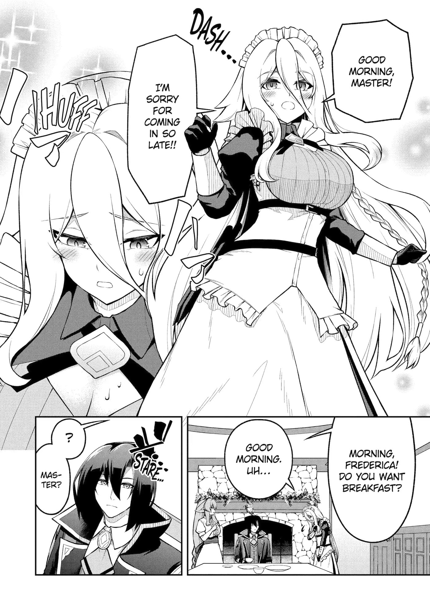 Ore wa Boukensha Guild no Akutoku Guild Master: Jinzai o Tekizaitekisho ni Tsuihou Shitara, Nazeka Mechakucha Kansha Saremashita Chapter 10.6 page 4 - 