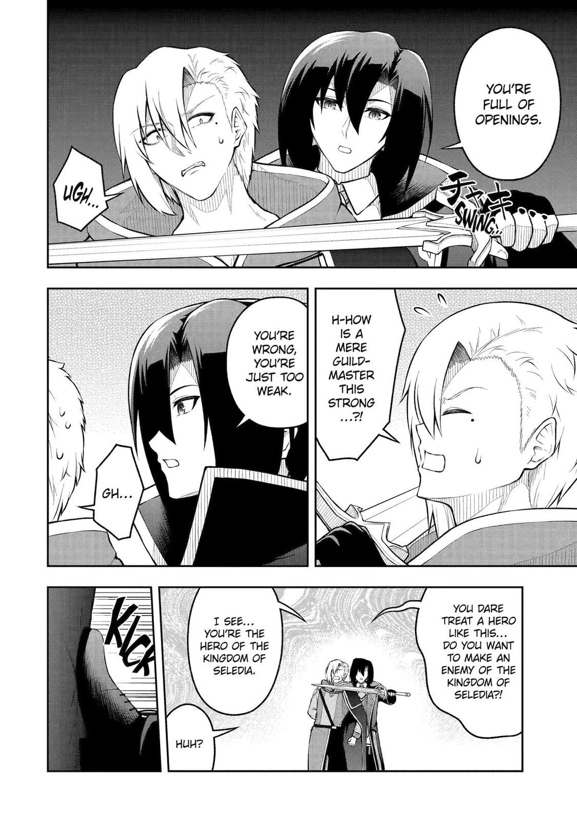 Ore wa Boukensha Guild no Akutoku Guild Master: Jinzai o Tekizaitekisho ni Tsuihou Shitara, Nazeka Mechakucha Kansha Saremashita Chapter 10 page 14 - 