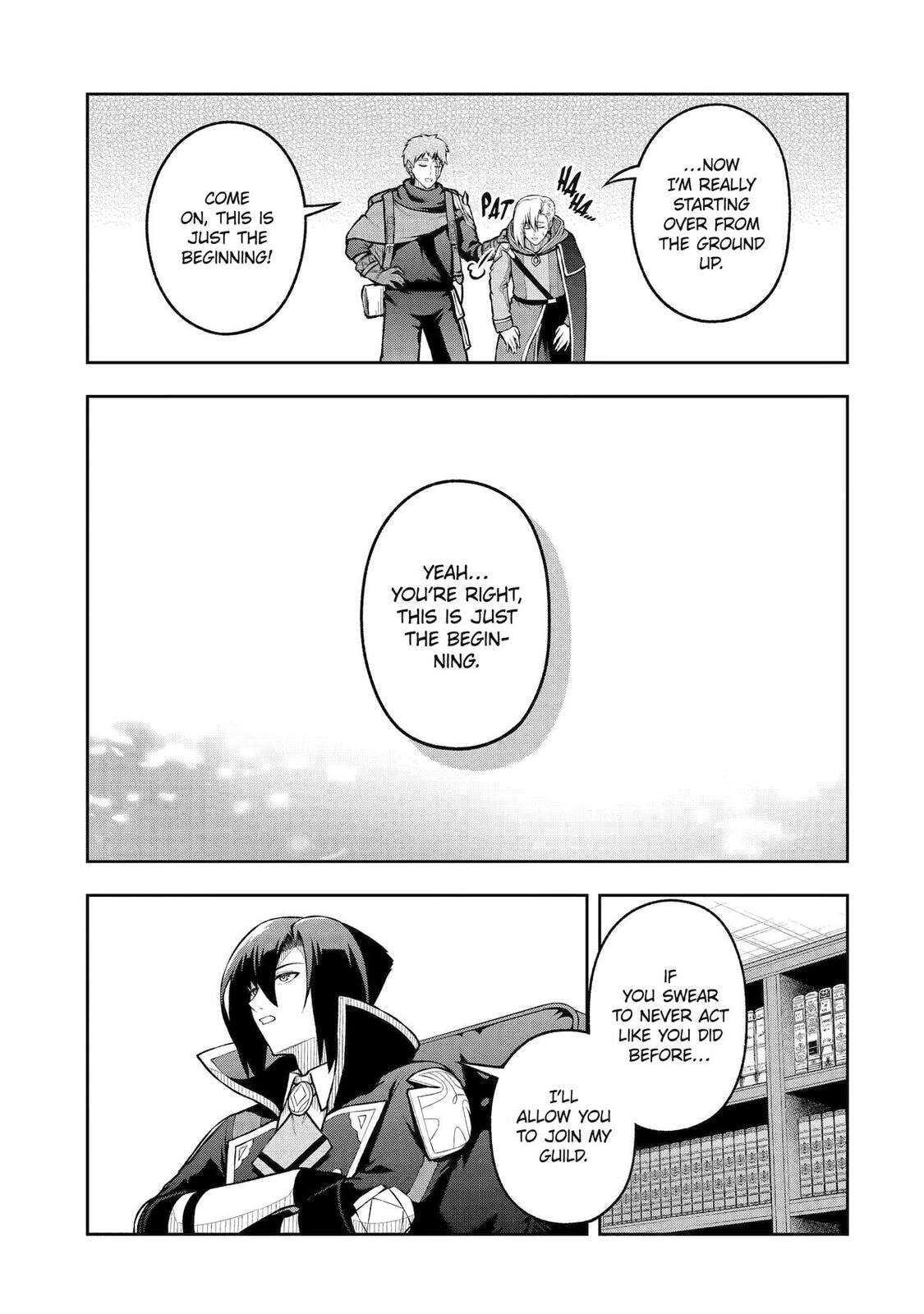 Ore wa Boukensha Guild no Akutoku Guild Master: Jinzai o Tekizaitekisho ni Tsuihou Shitara, Nazeka Mechakucha Kansha Saremashita Chapter 10 page 41 - 