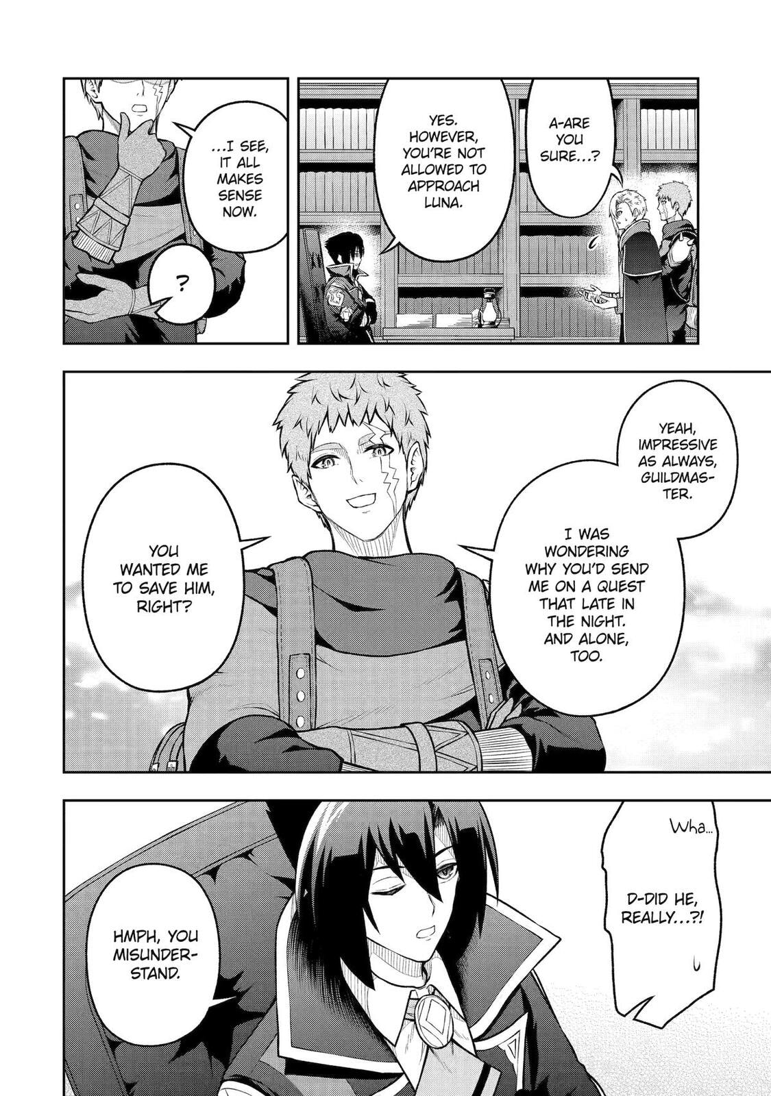 Ore wa Boukensha Guild no Akutoku Guild Master: Jinzai o Tekizaitekisho ni Tsuihou Shitara, Nazeka Mechakucha Kansha Saremashita Chapter 10 page 42 - 