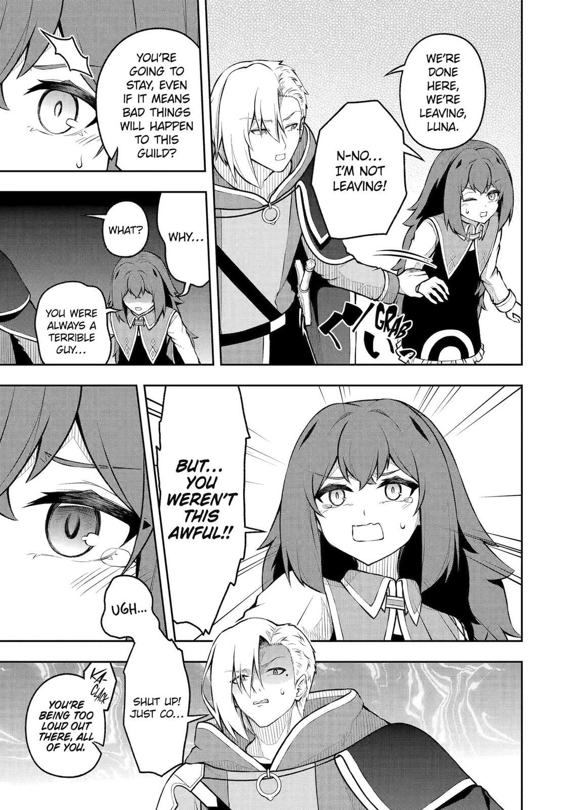 Ore wa Boukensha Guild no Akutoku Guild Master: Jinzai o Tekizaitekisho ni Tsuihou Shitara, Nazeka Mechakucha Kansha Saremashita Chapter 10 page 7 - 