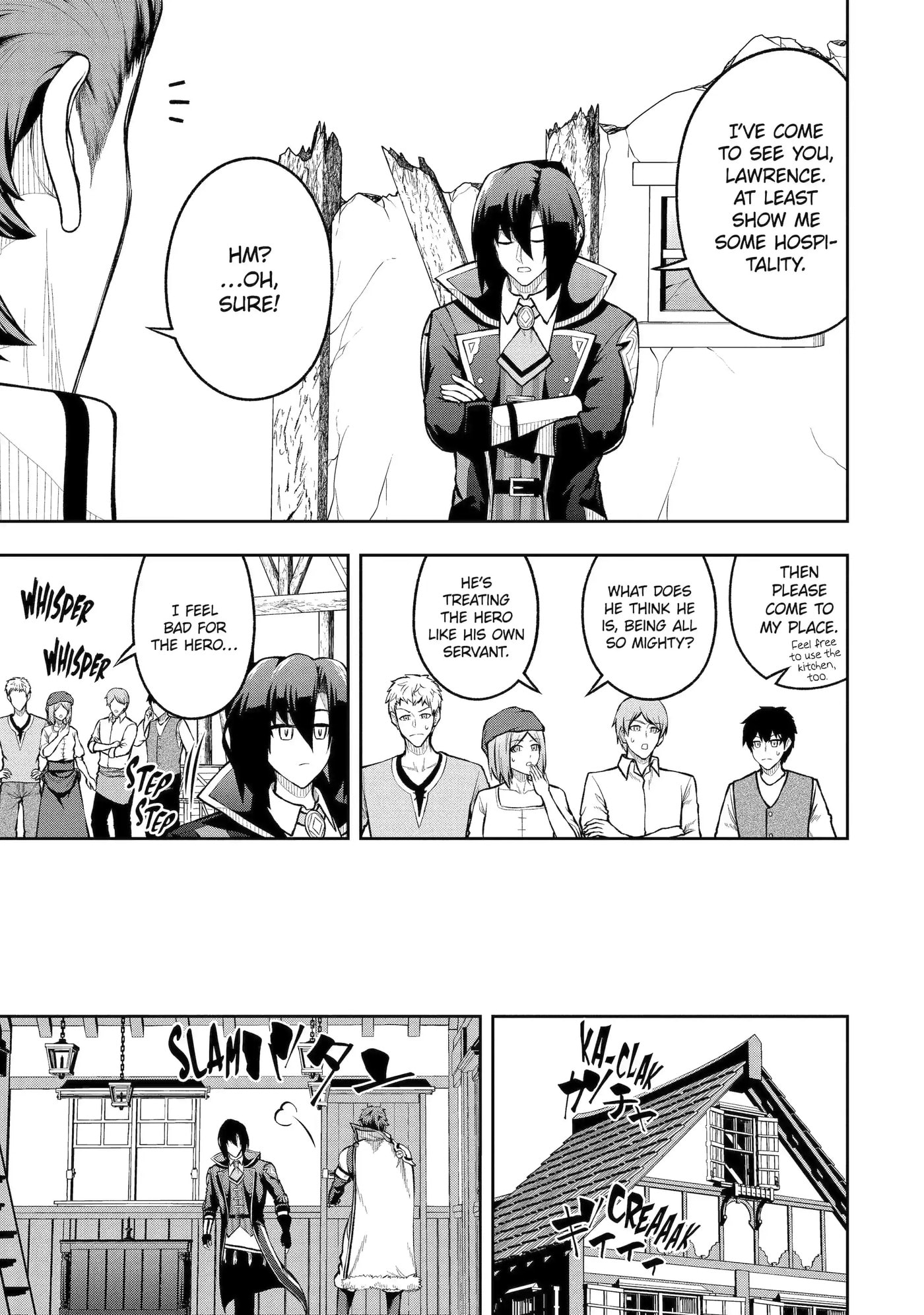 Ore wa Boukensha Guild no Akutoku Guild Master: Jinzai o Tekizaitekisho ni Tsuihou Shitara, Nazeka Mechakucha Kansha Saremashita Chapter 11.2 page 3 - 