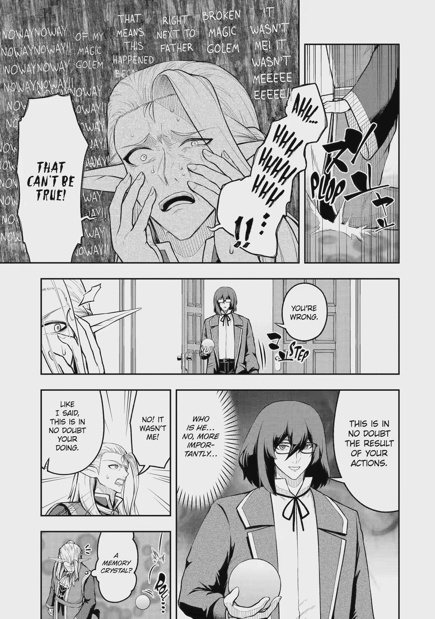 Ore wa Boukensha Guild no Akutoku Guild Master: Jinzai o Tekizaitekisho ni Tsuihou Shitara, Nazeka Mechakucha Kansha Saremashita Chapter 12.1 page 5 - 