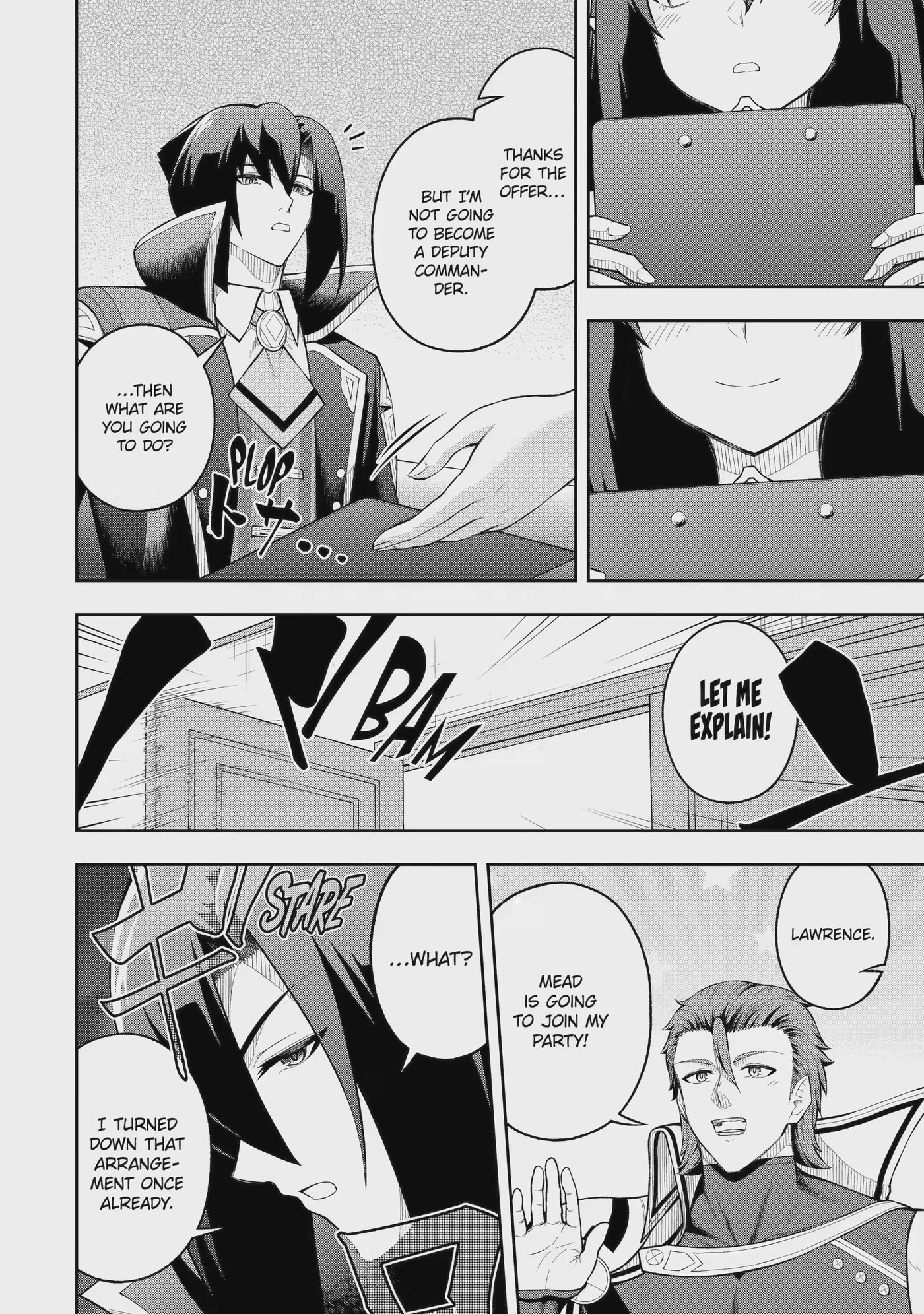 Ore wa Boukensha Guild no Akutoku Guild Master: Jinzai o Tekizaitekisho ni Tsuihou Shitara, Nazeka Mechakucha Kansha Saremashita Chapter 12.3 page 4 - 
