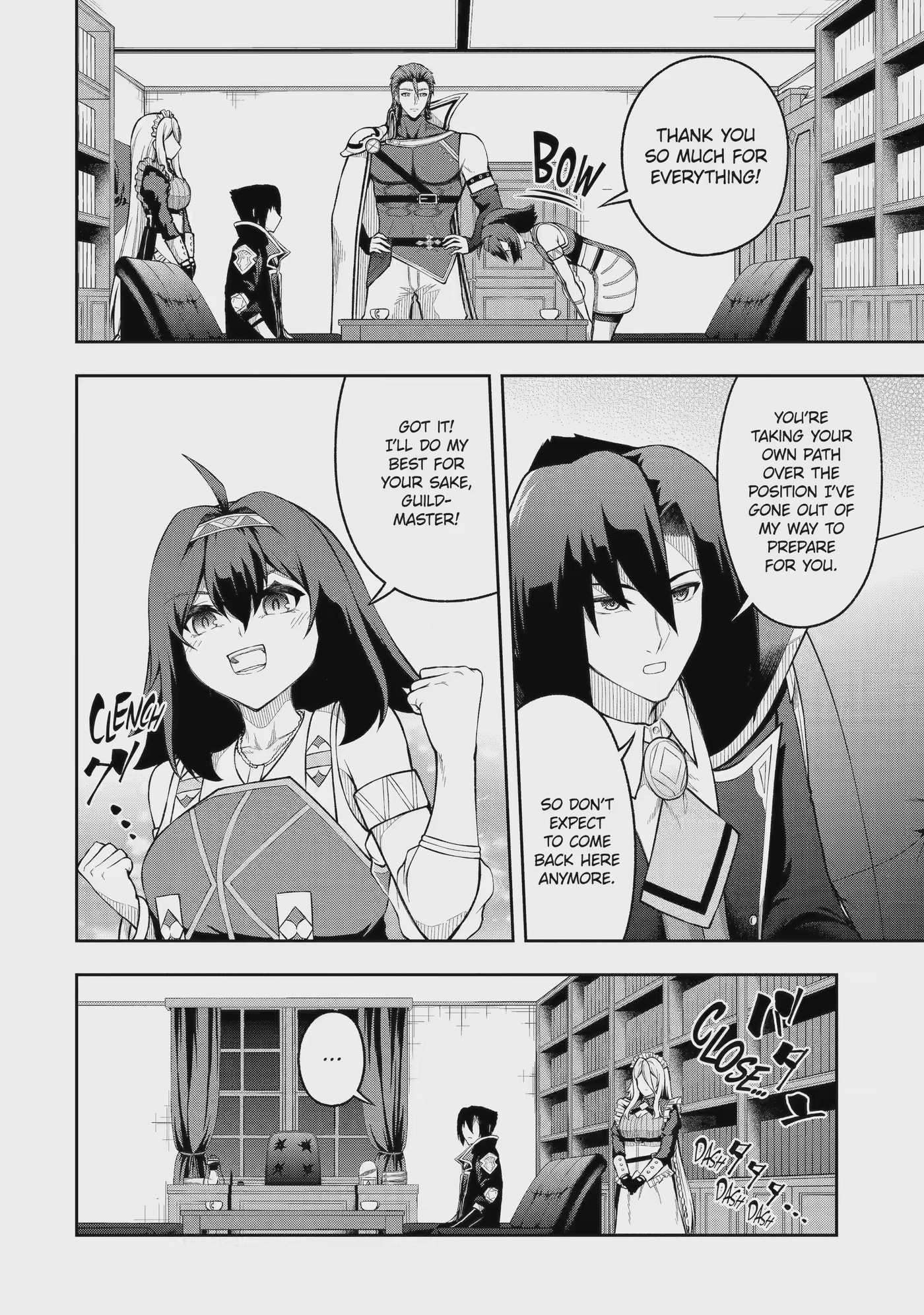 Ore wa Boukensha Guild no Akutoku Guild Master: Jinzai o Tekizaitekisho ni Tsuihou Shitara, Nazeka Mechakucha Kansha Saremashita Chapter 12.3 page 6 - 