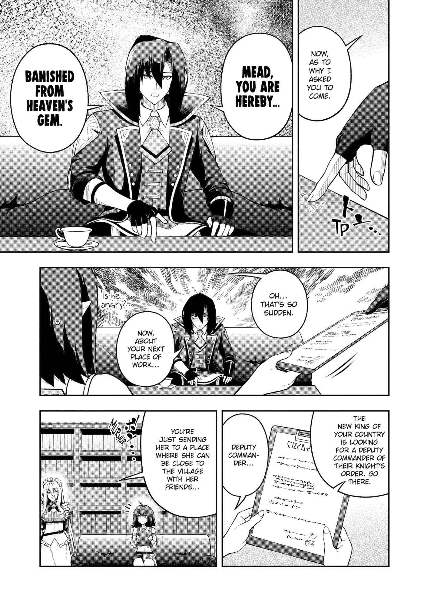 Ore wa Boukensha Guild no Akutoku Guild Master: Jinzai o Tekizaitekisho ni Tsuihou Shitara, Nazeka Mechakucha Kansha Saremashita Chapter 12 page 25 - 