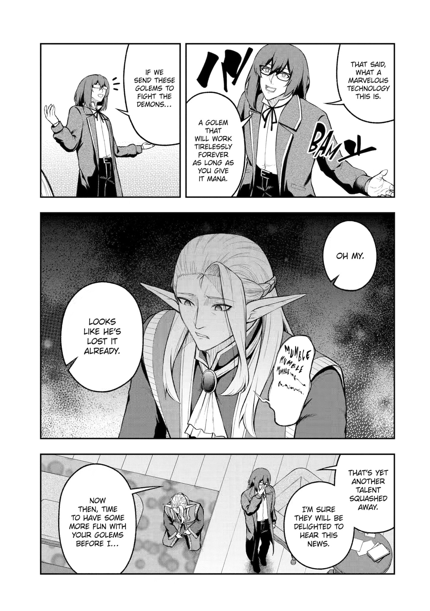 Ore wa Boukensha Guild no Akutoku Guild Master: Jinzai o Tekizaitekisho ni Tsuihou Shitara, Nazeka Mechakucha Kansha Saremashita Chapter 12 page 7 - 