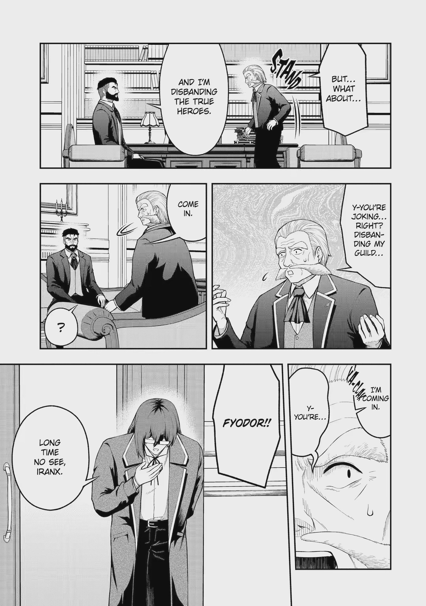Ore wa Boukensha Guild no Akutoku Guild Master: Jinzai o Tekizaitekisho ni Tsuihou Shitara, Nazeka Mechakucha Kansha Saremashita Chapter 13.1 page 5 - 