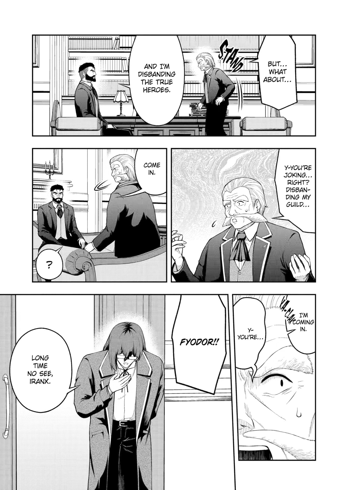 Ore wa Boukensha Guild no Akutoku Guild Master: Jinzai o Tekizaitekisho ni Tsuihou Shitara, Nazeka Mechakucha Kansha Saremashita Chapter 13 page 5 - 