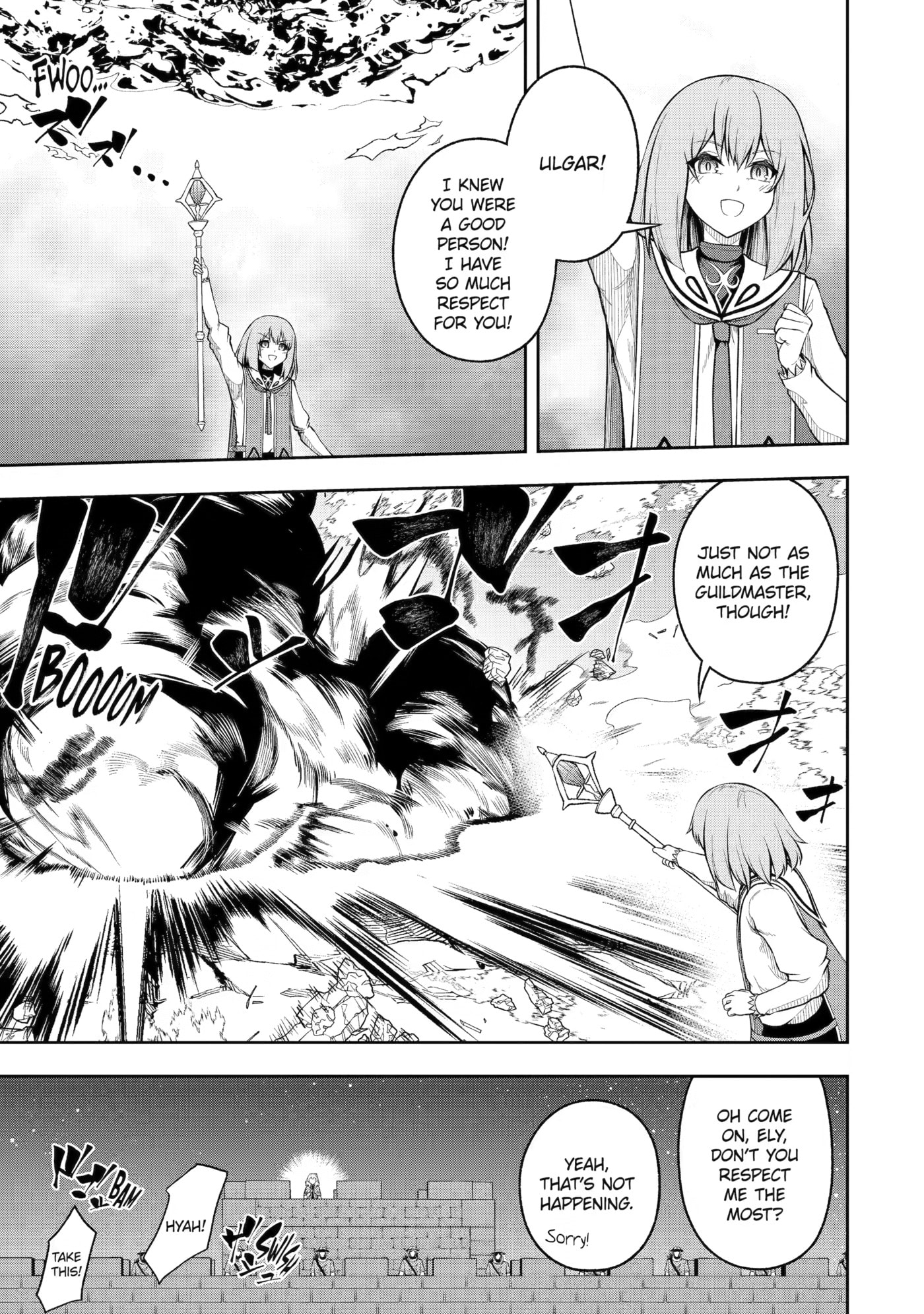 Ore wa Boukensha Guild no Akutoku Guild Master: Jinzai o Tekizaitekisho ni Tsuihou Shitara, Nazeka Mechakucha Kansha Saremashita Chapter 14 page 7 - 
