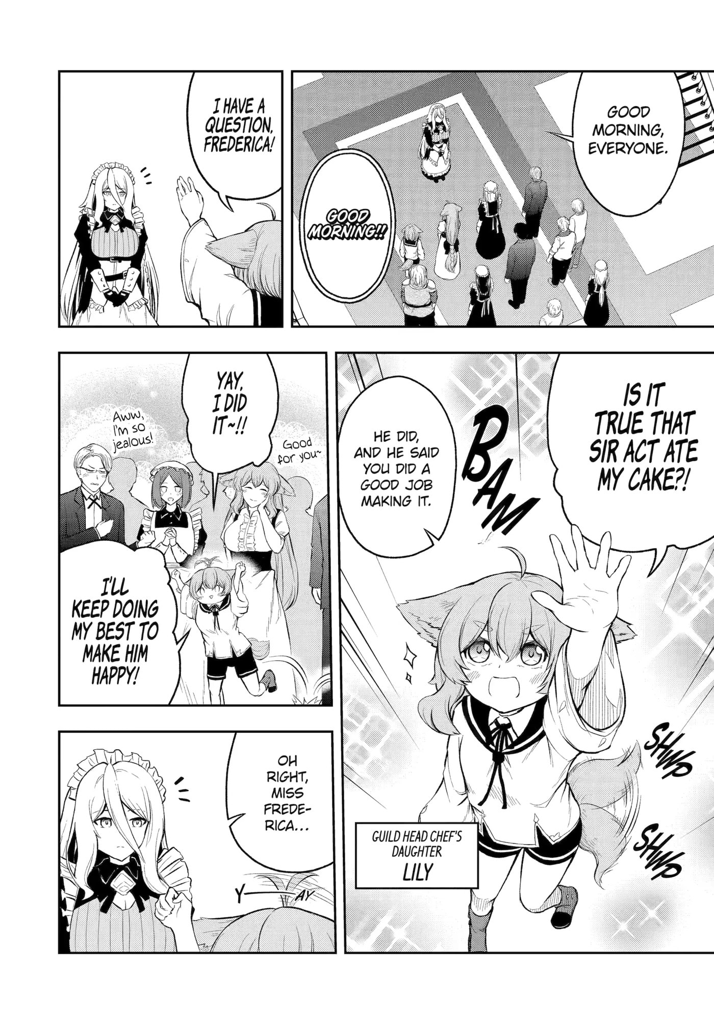 Ore wa Boukensha Guild no Akutoku Guild Master: Jinzai o Tekizaitekisho ni Tsuihou Shitara, Nazeka Mechakucha Kansha Saremashita Chapter 2.5 page 6 - 
