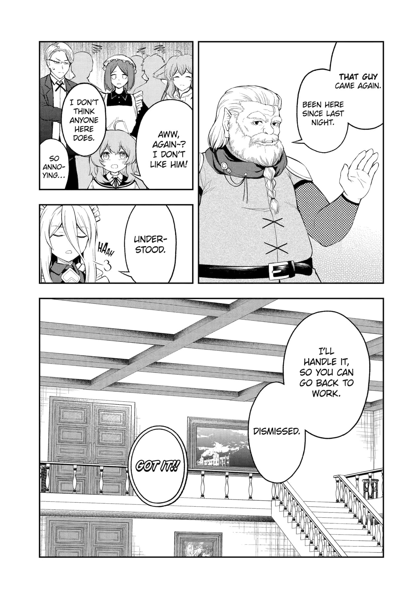 Ore wa Boukensha Guild no Akutoku Guild Master: Jinzai o Tekizaitekisho ni Tsuihou Shitara, Nazeka Mechakucha Kansha Saremashita Chapter 2.5 page 7 - 