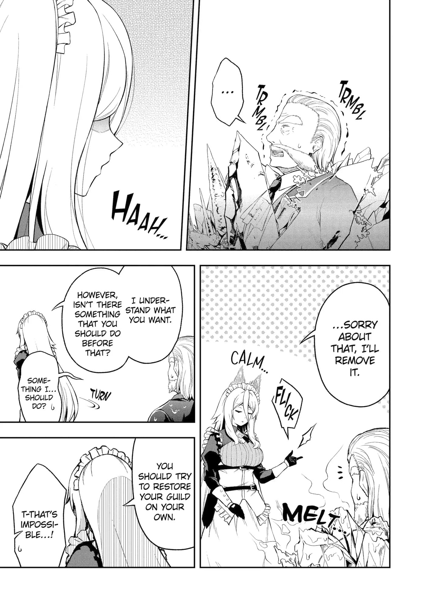 Ore wa Boukensha Guild no Akutoku Guild Master: Jinzai o Tekizaitekisho ni Tsuihou Shitara, Nazeka Mechakucha Kansha Saremashita Chapter 2.7 page 6 - 
