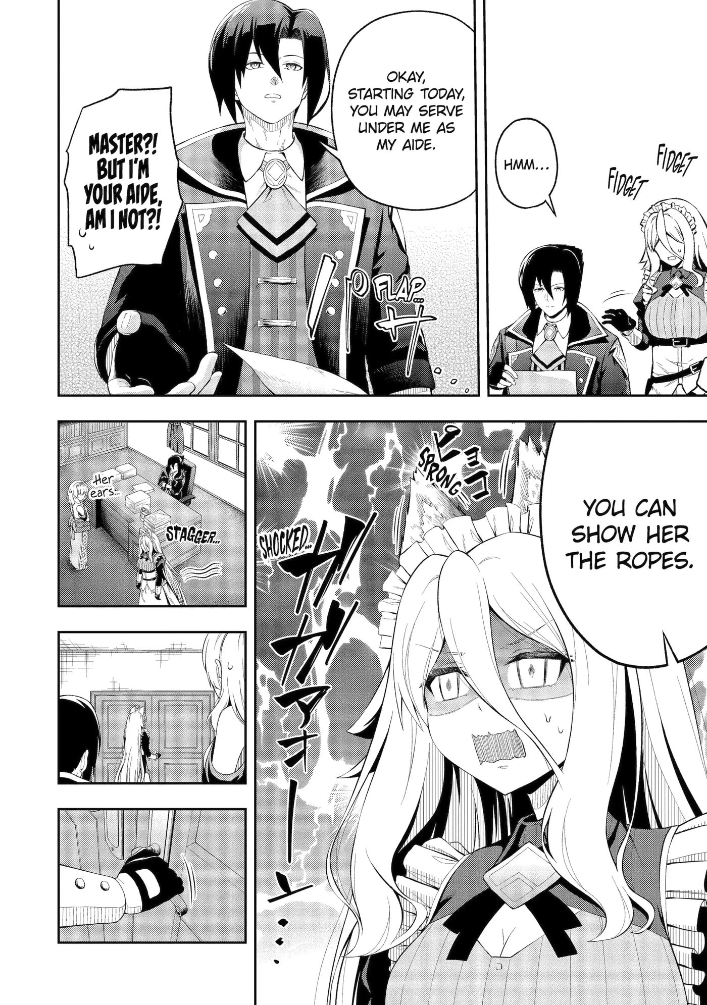 Ore wa Boukensha Guild no Akutoku Guild Master: Jinzai o Tekizaitekisho ni Tsuihou Shitara, Nazeka Mechakucha Kansha Saremashita Chapter 2.8 page 10 - 