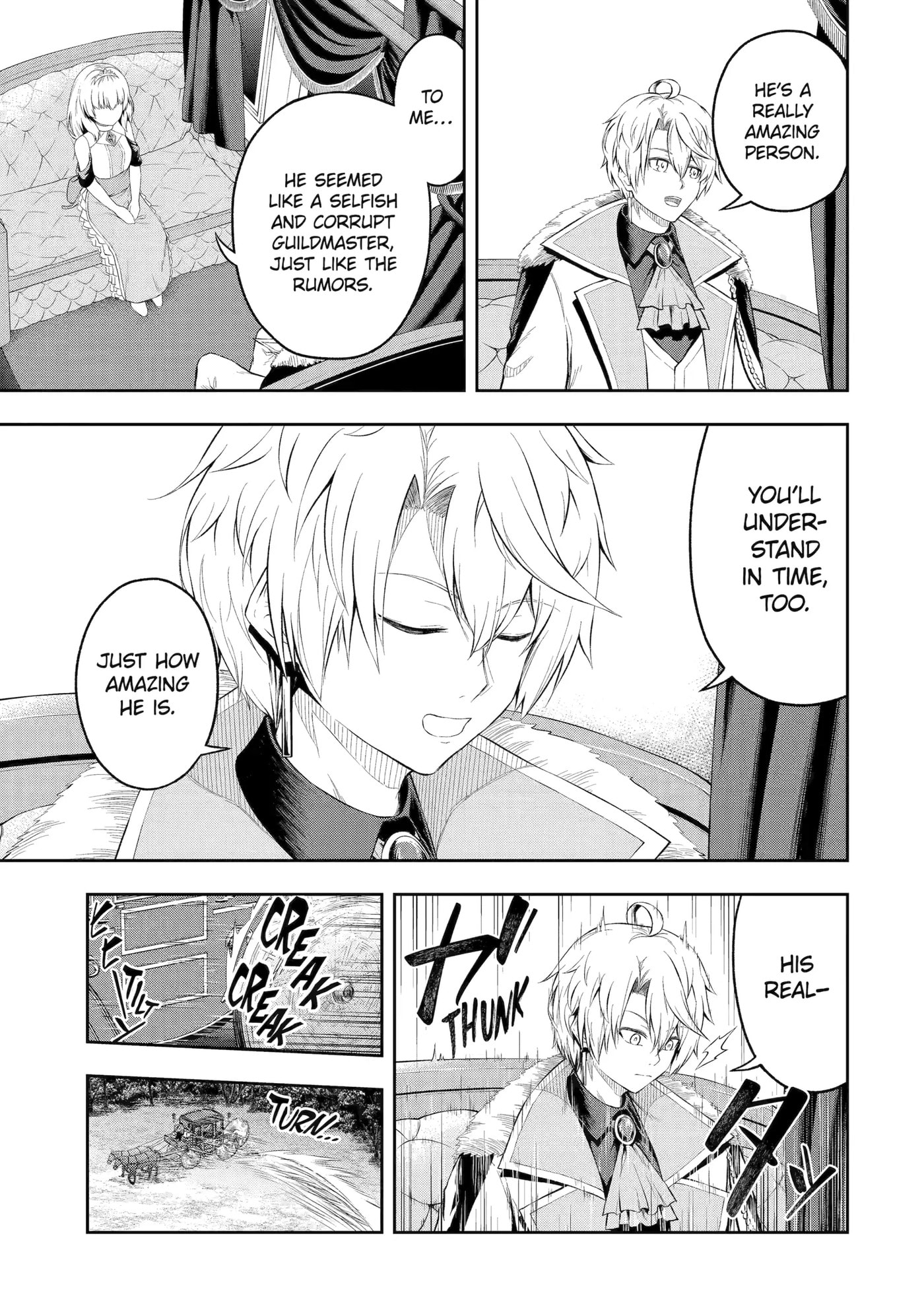 Ore wa Boukensha Guild no Akutoku Guild Master: Jinzai o Tekizaitekisho ni Tsuihou Shitara, Nazeka Mechakucha Kansha Saremashita Chapter 2 page 15 - 