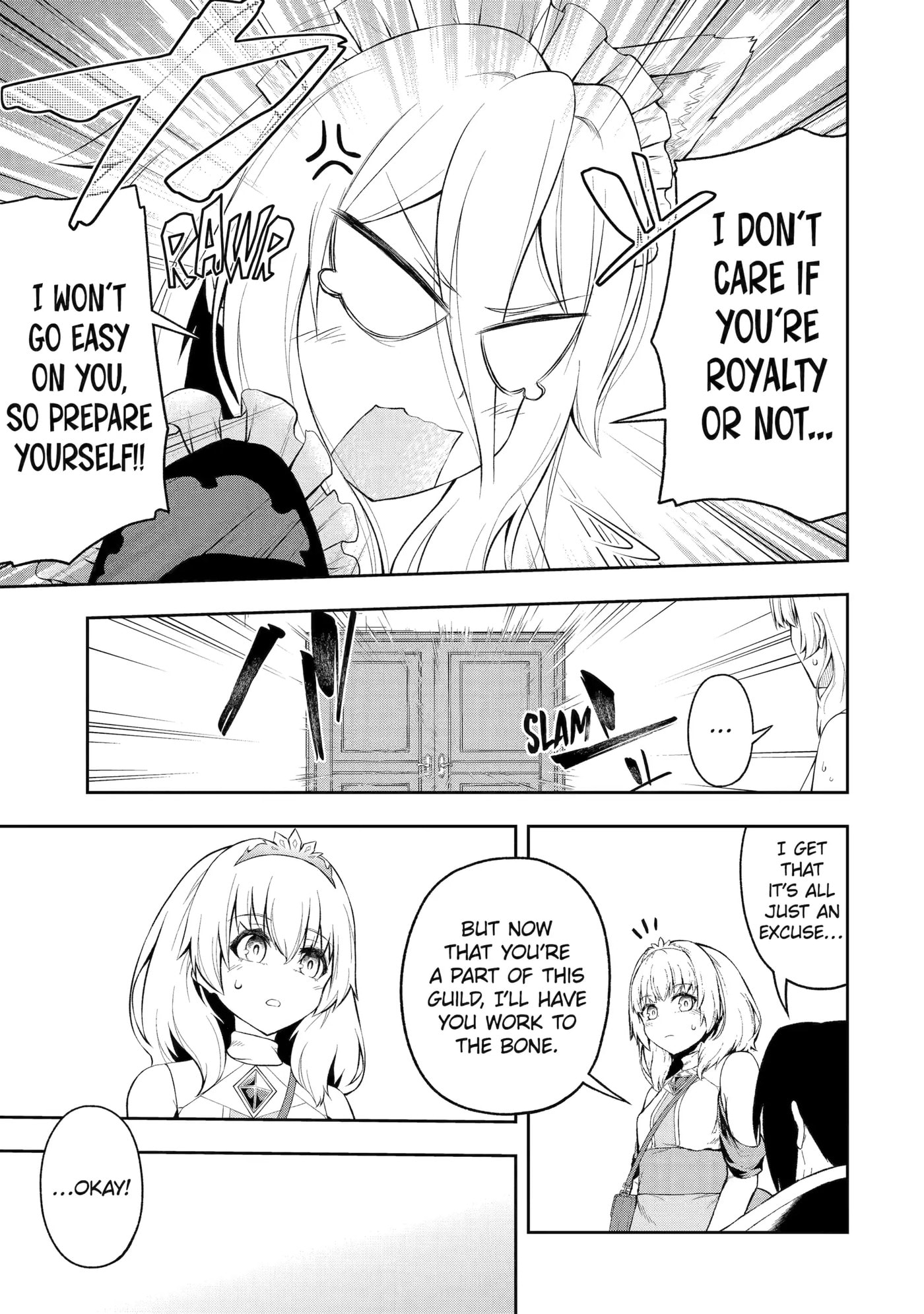 Ore wa Boukensha Guild no Akutoku Guild Master: Jinzai o Tekizaitekisho ni Tsuihou Shitara, Nazeka Mechakucha Kansha Saremashita Chapter 2 page 61 - 