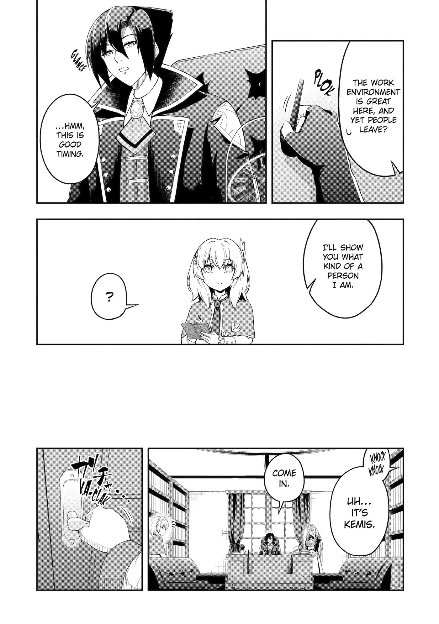 Ore wa Boukensha Guild no Akutoku Guild Master: Jinzai o Tekizaitekisho ni Tsuihou Shitara, Nazeka Mechakucha Kansha Saremashita Chapter 3.3 page 2 - 