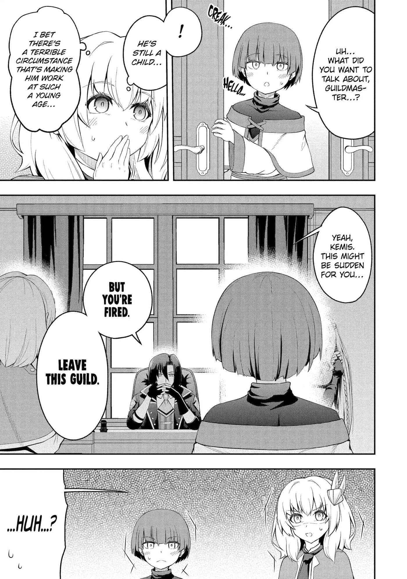 Ore wa Boukensha Guild no Akutoku Guild Master: Jinzai o Tekizaitekisho ni Tsuihou Shitara, Nazeka Mechakucha Kansha Saremashita Chapter 3.3 page 3 - 
