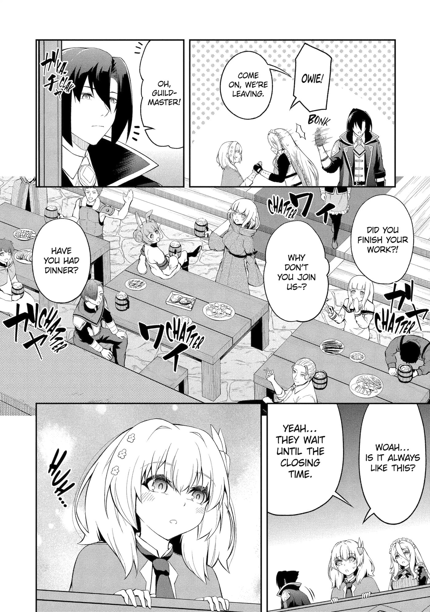 Ore wa Boukensha Guild no Akutoku Guild Master: Jinzai o Tekizaitekisho ni Tsuihou Shitara, Nazeka Mechakucha Kansha Saremashita Chapter 3.3 page 10 - 