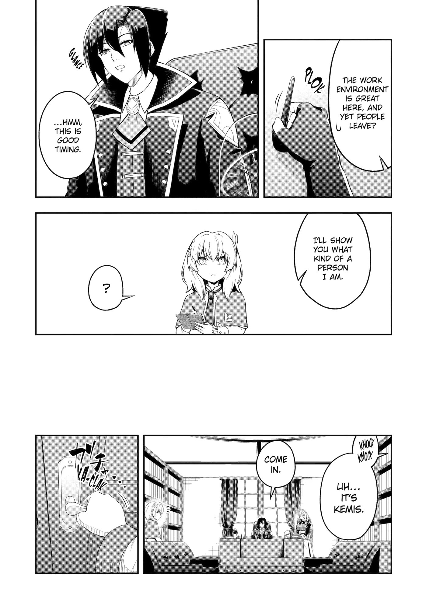 Ore wa Boukensha Guild no Akutoku Guild Master: Jinzai o Tekizaitekisho ni Tsuihou Shitara, Nazeka Mechakucha Kansha Saremashita Chapter 3 page 22 - 