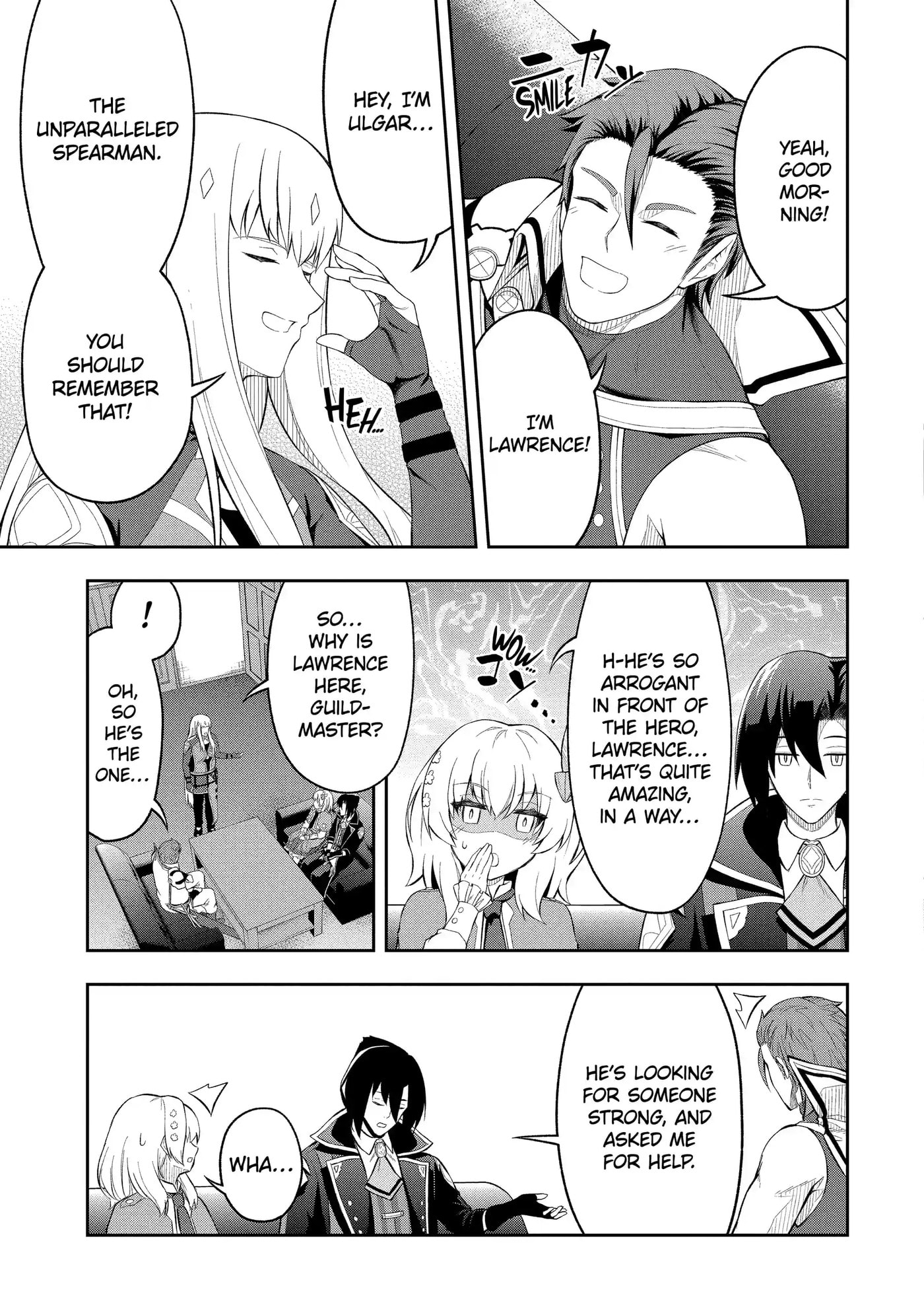 Ore wa Boukensha Guild no Akutoku Guild Master: Jinzai o Tekizaitekisho ni Tsuihou Shitara, Nazeka Mechakucha Kansha Saremashita Chapter 4.1 page 5 - 
