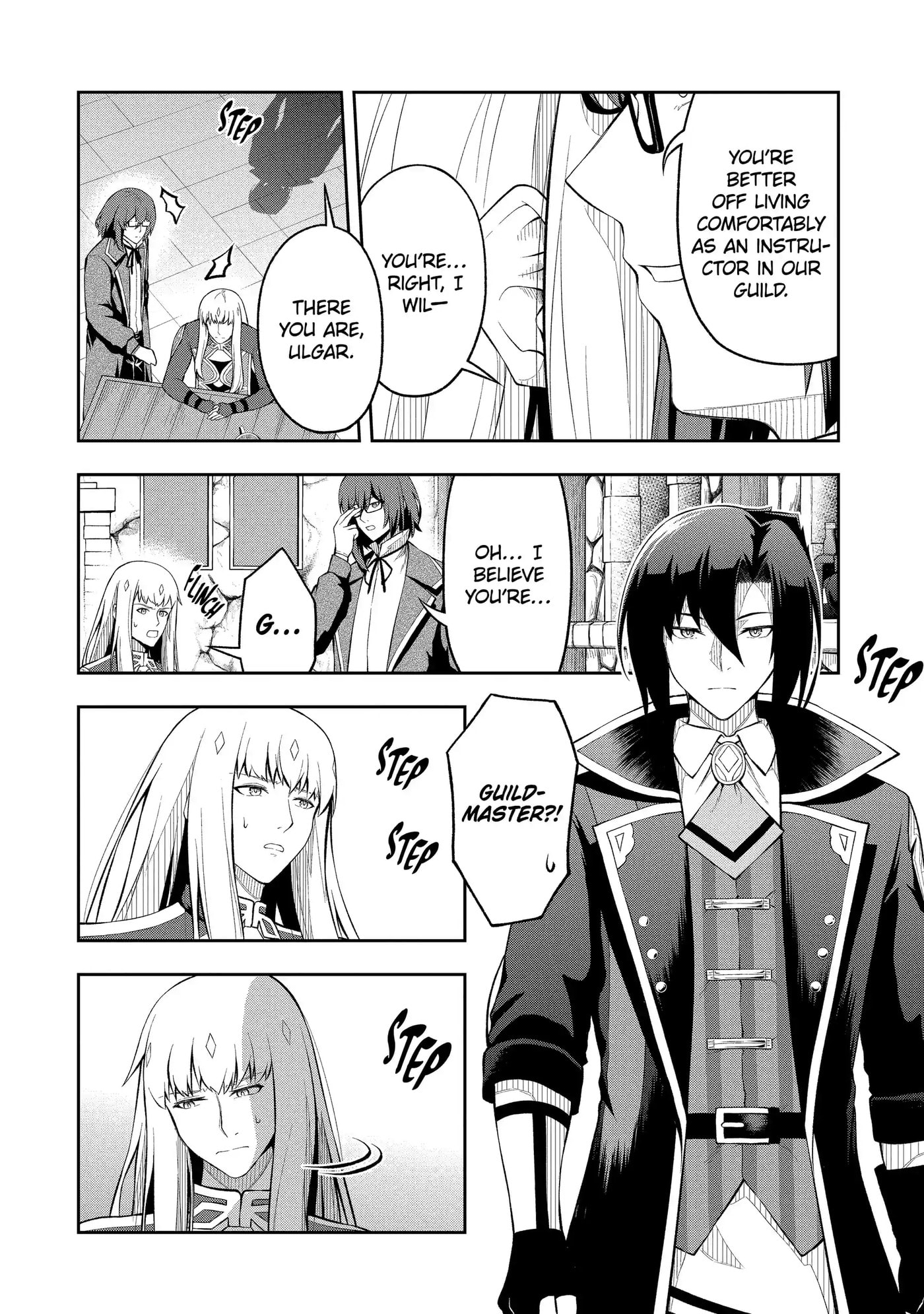 Ore wa Boukensha Guild no Akutoku Guild Master: Jinzai o Tekizaitekisho ni Tsuihou Shitara, Nazeka Mechakucha Kansha Saremashita Chapter 4.2 page 7 - 