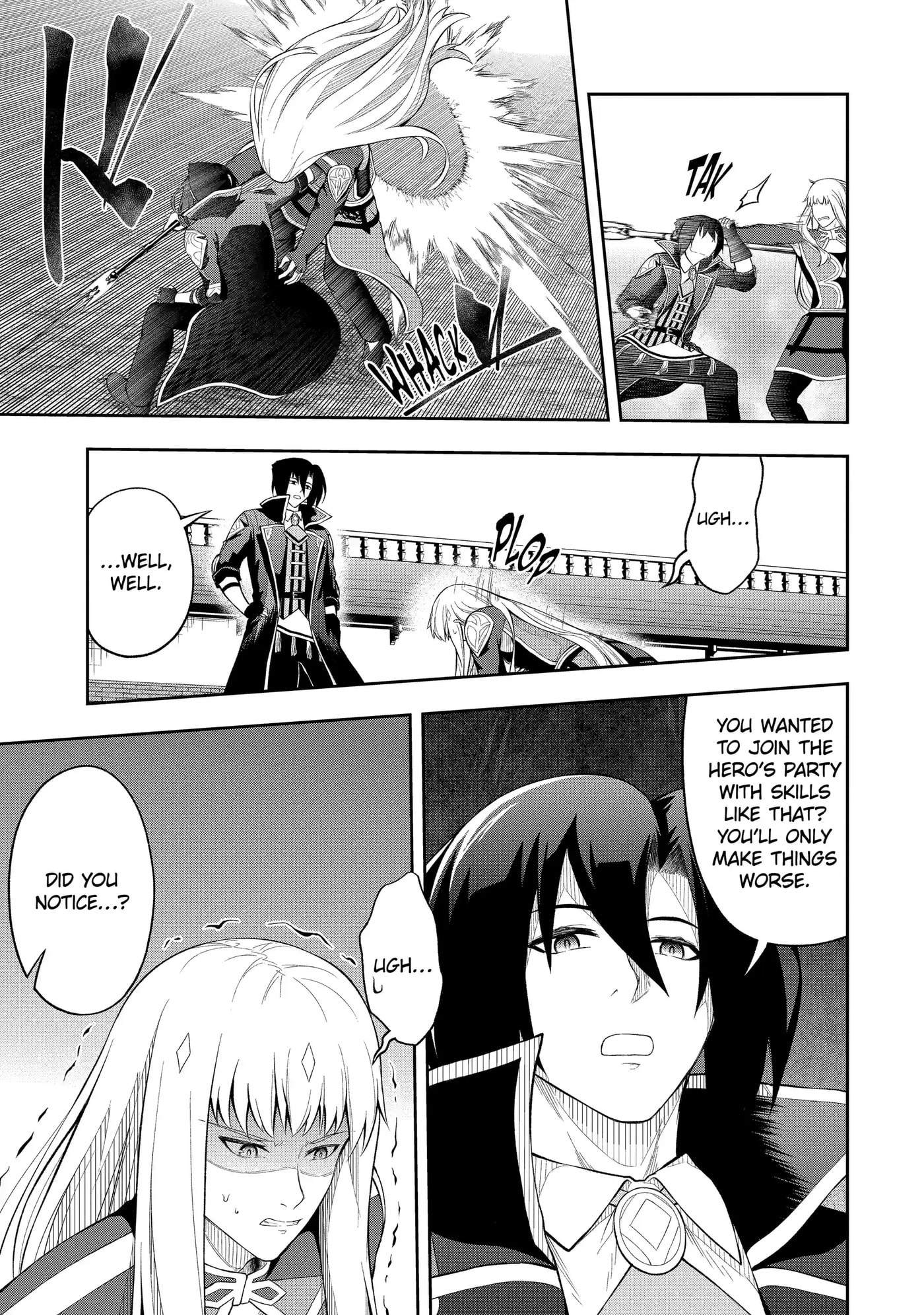 Ore wa Boukensha Guild no Akutoku Guild Master: Jinzai o Tekizaitekisho ni Tsuihou Shitara, Nazeka Mechakucha Kansha Saremashita Chapter 4.3 page 6 - 